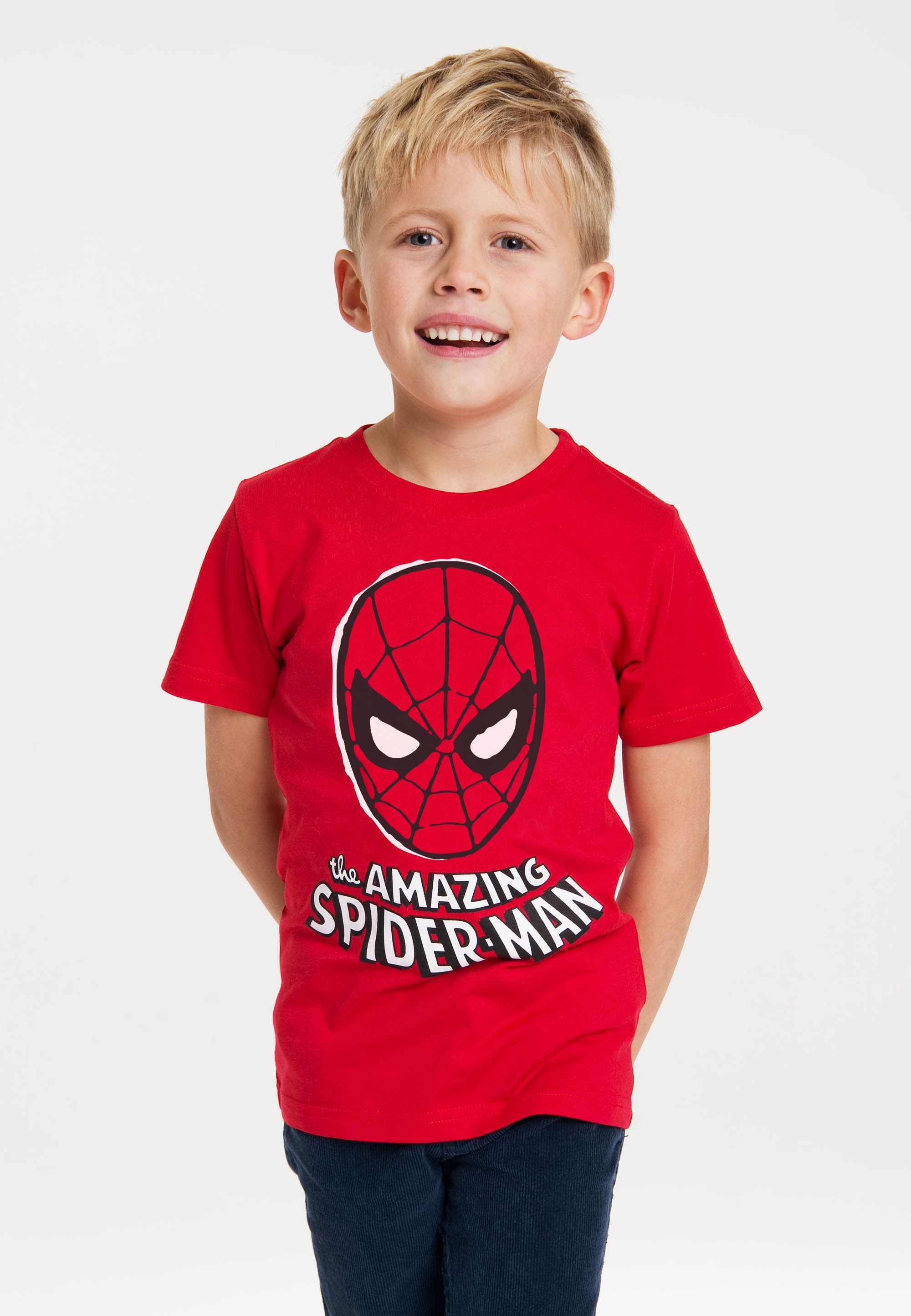 BAUR mit »Spider-Man Print lizenziertem T-Shirt Maske«, bestellen | LOGOSHIRT