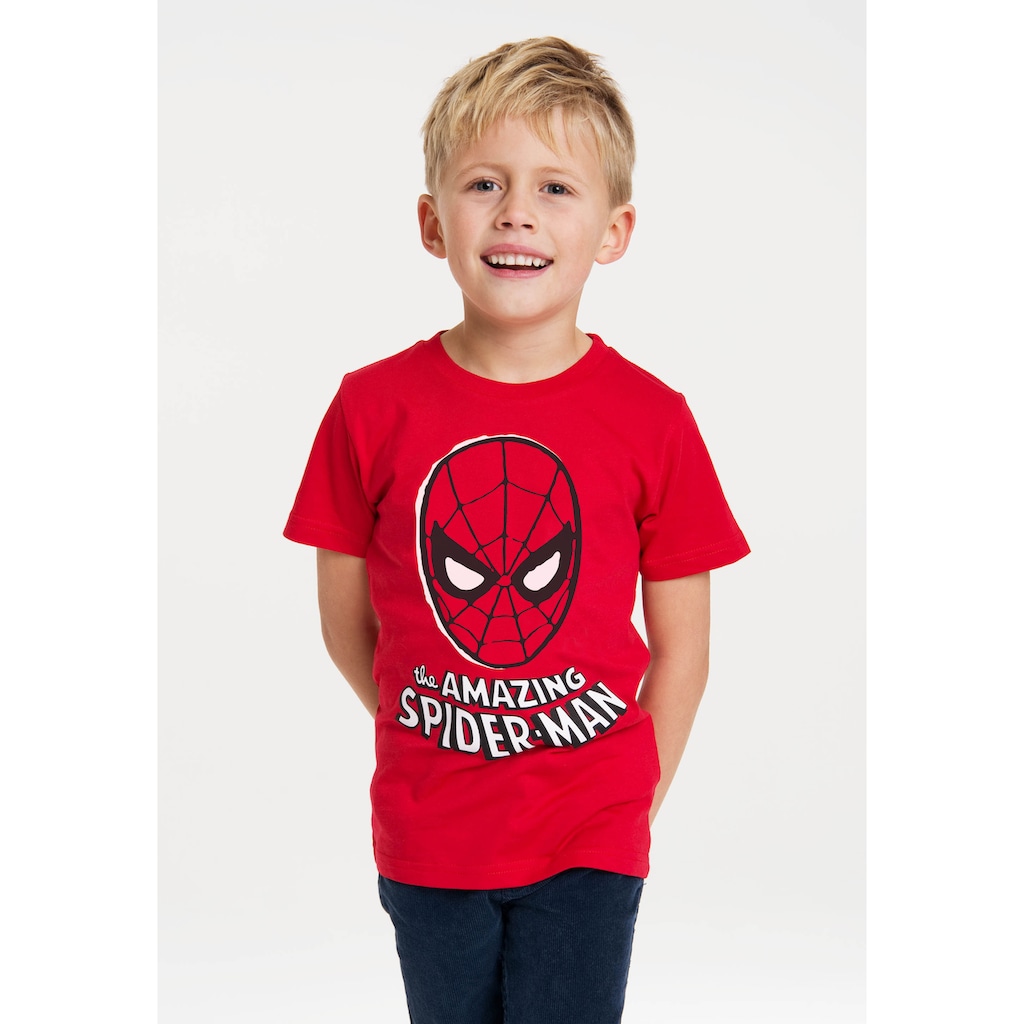 LOGOSHIRT T-Shirt »Spider-Man Mask«