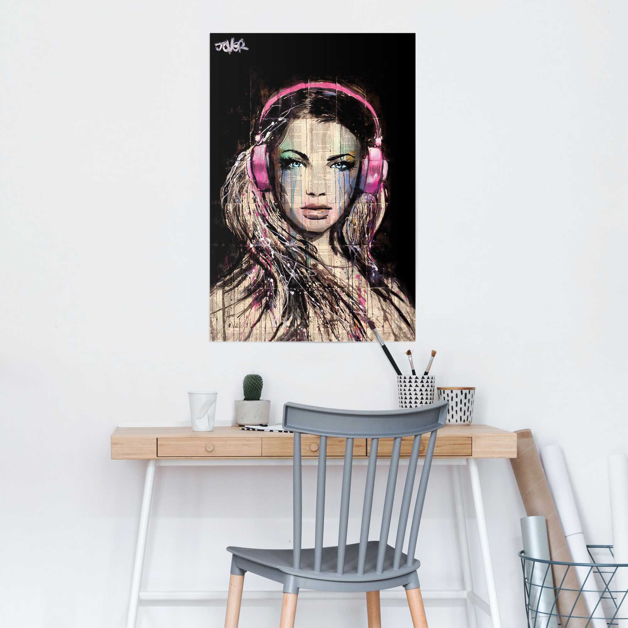 Reinders Poster "DJ Girl Loui Jover", (1 St.) günstig online kaufen