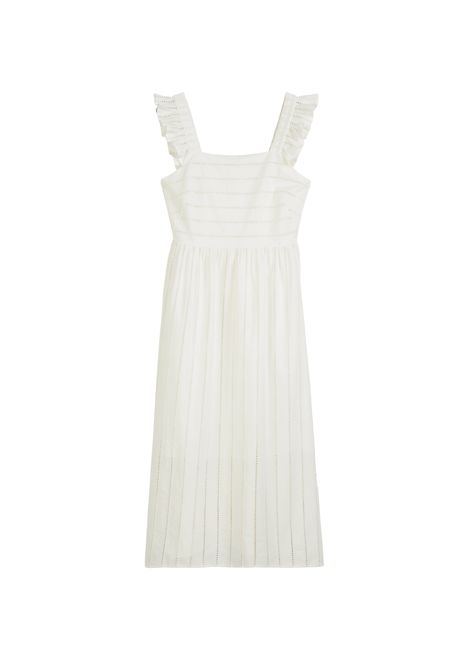 Marc O'Polo DENIM Midikleid »aus Broderie Anglaise«