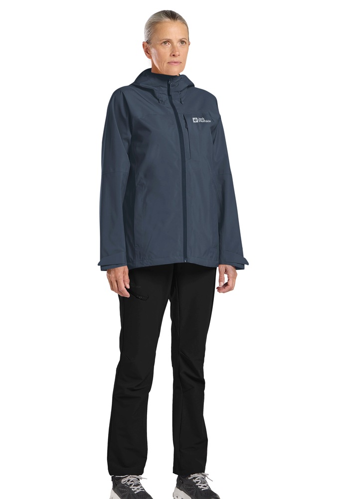 Jack Wolfskin Funktionsjacke »TEMPEST 2L JKT W«, mit Kapuze