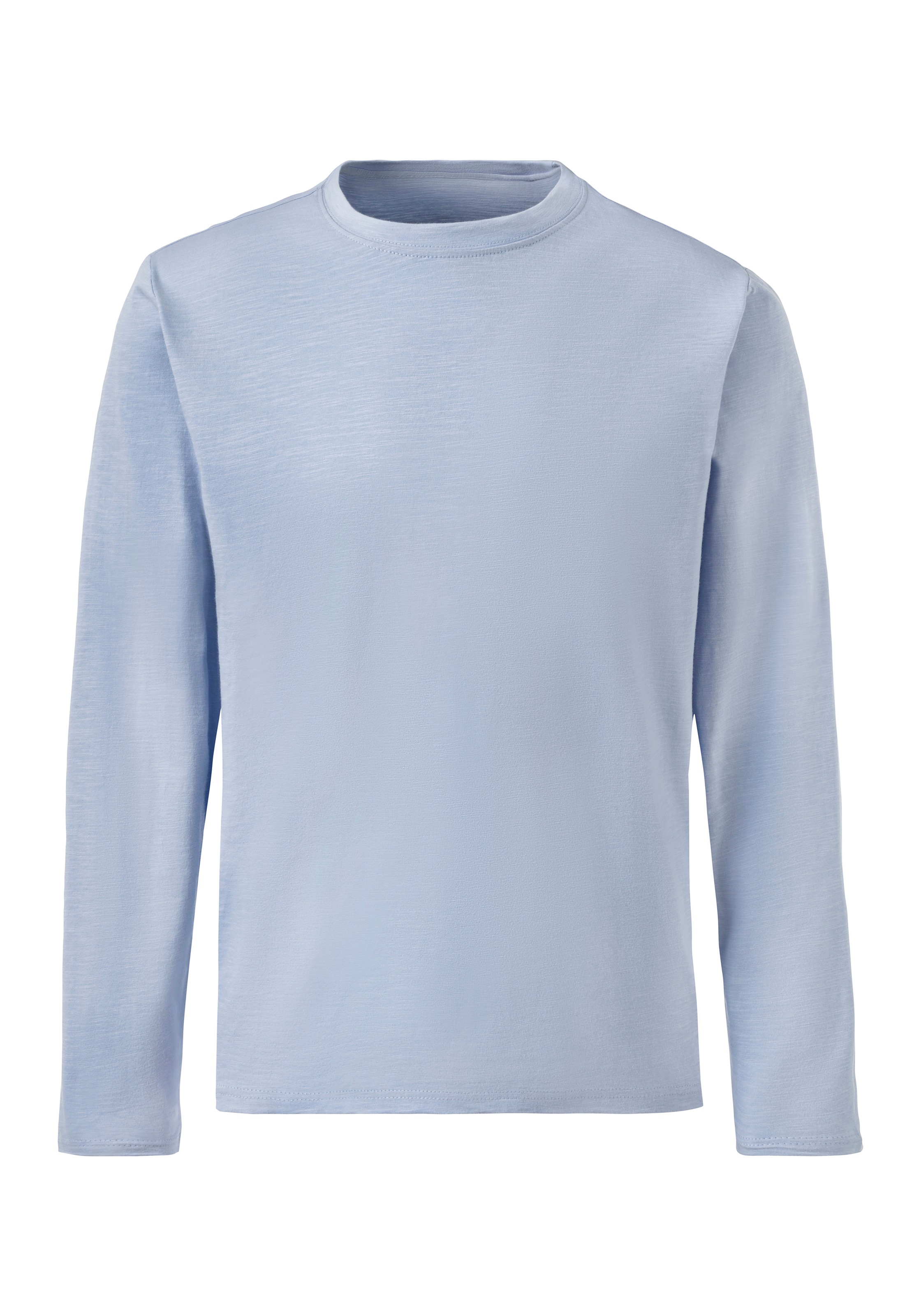John Devin Langarmshirt, (2er-Pack), Longsleeve in hochwertiger slub-yarn Qualität