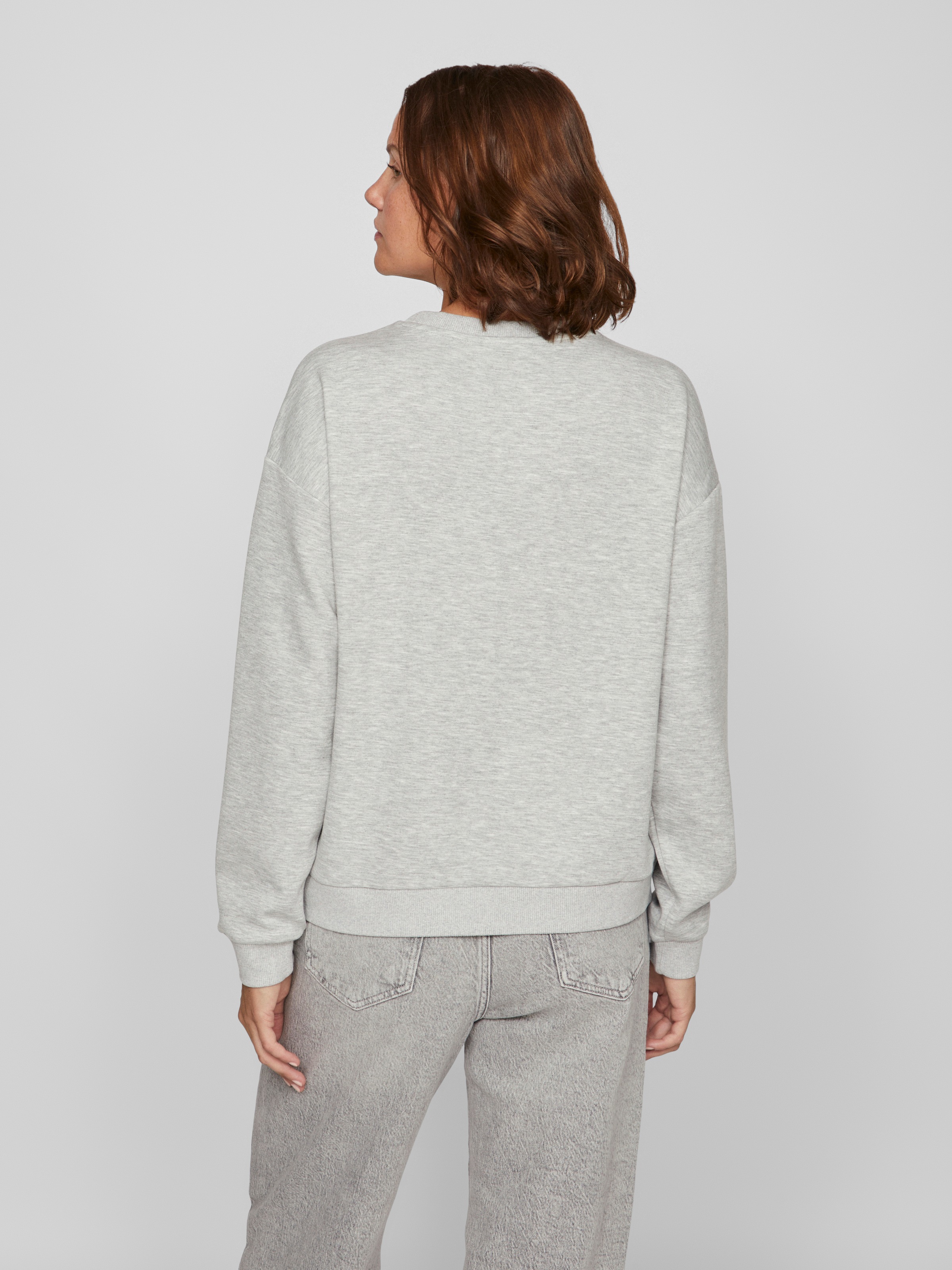 Thumbnail - Vila Sweatshirt "VISANDY L/S SWEAT TOP - NOOS", Viskosemischung, regular fit