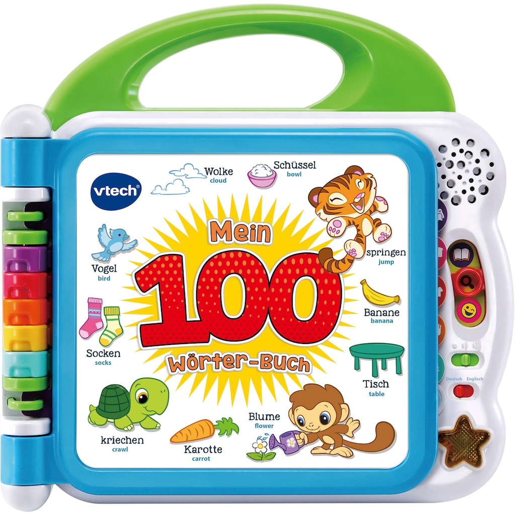 Vtech® Buch »VTechBaby, Mein 100-Wörter-Buch, weiß«