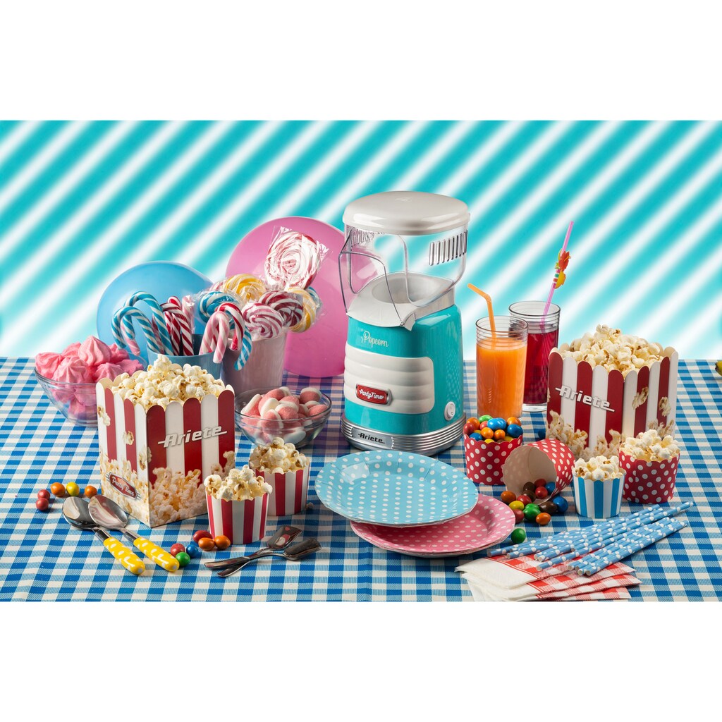 Ariete Popcornmaschine »2956B blau Party Time«