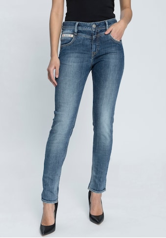 Slim-fit-Jeans »PEPPY SLIM RECYCLED DENIM«, Normal Waist Recycled Polyester