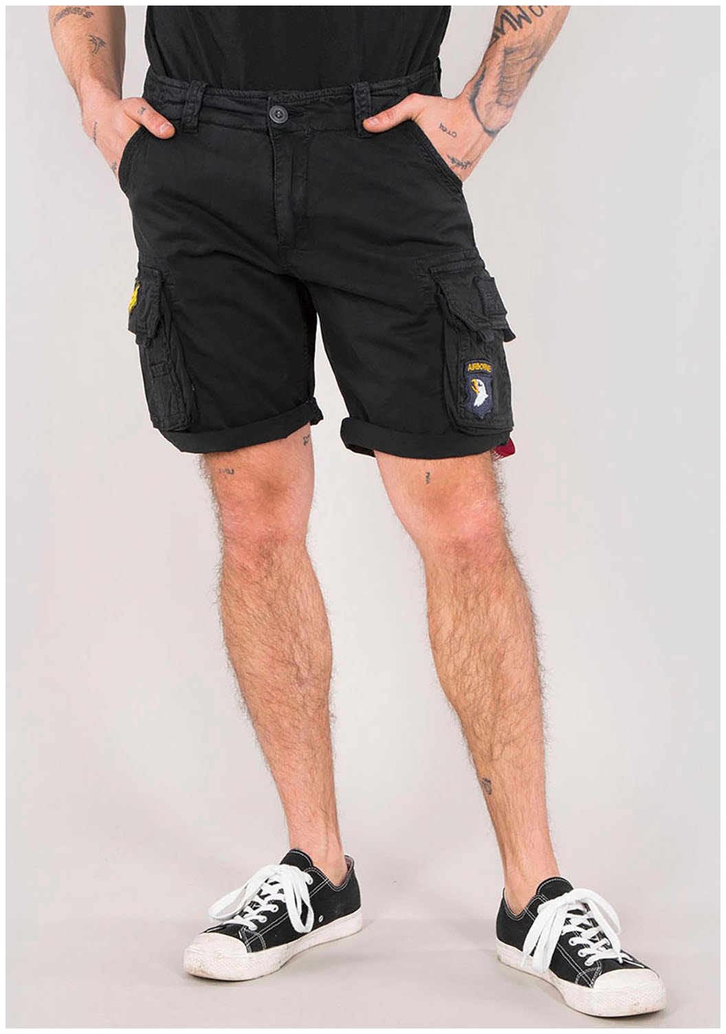 Alpha Industries Cargoshorts »Crew Short Patch«