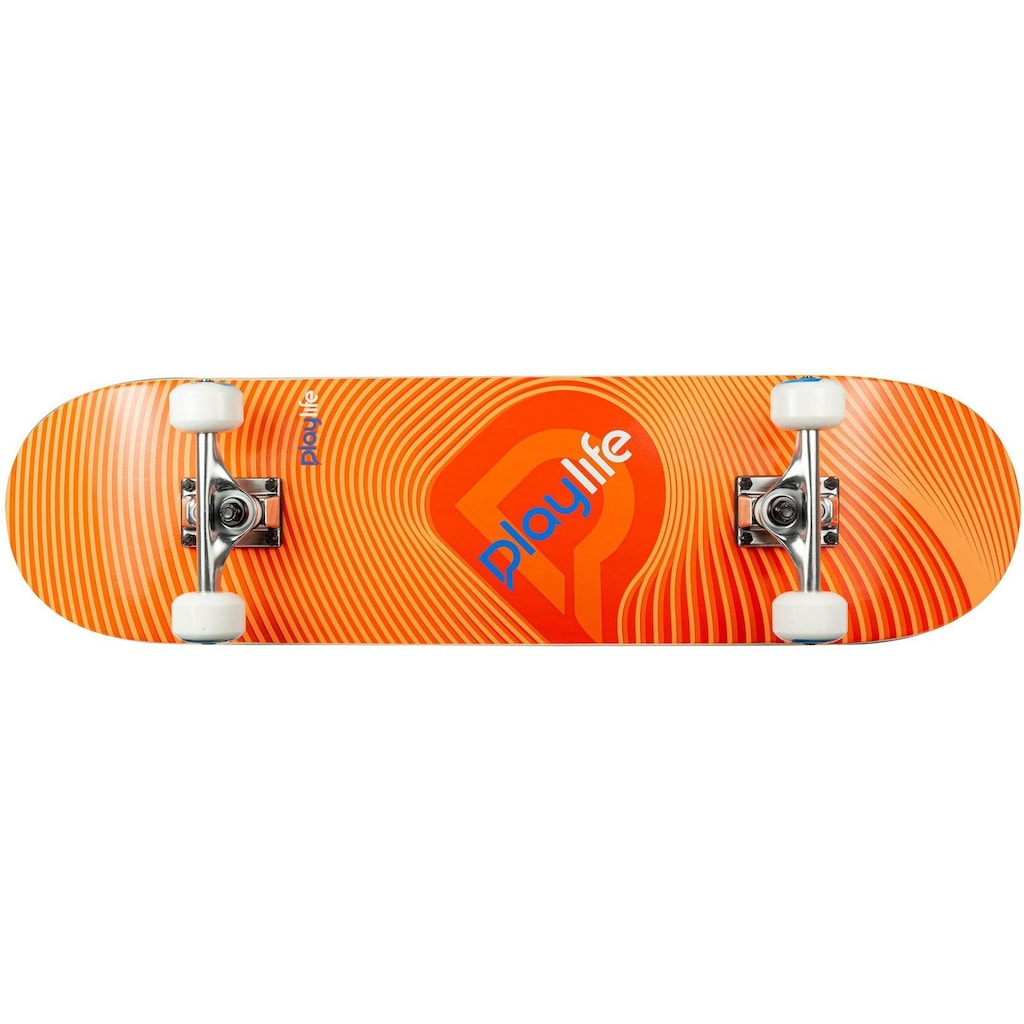 Playlife Skateboard »Illusion Orange«
