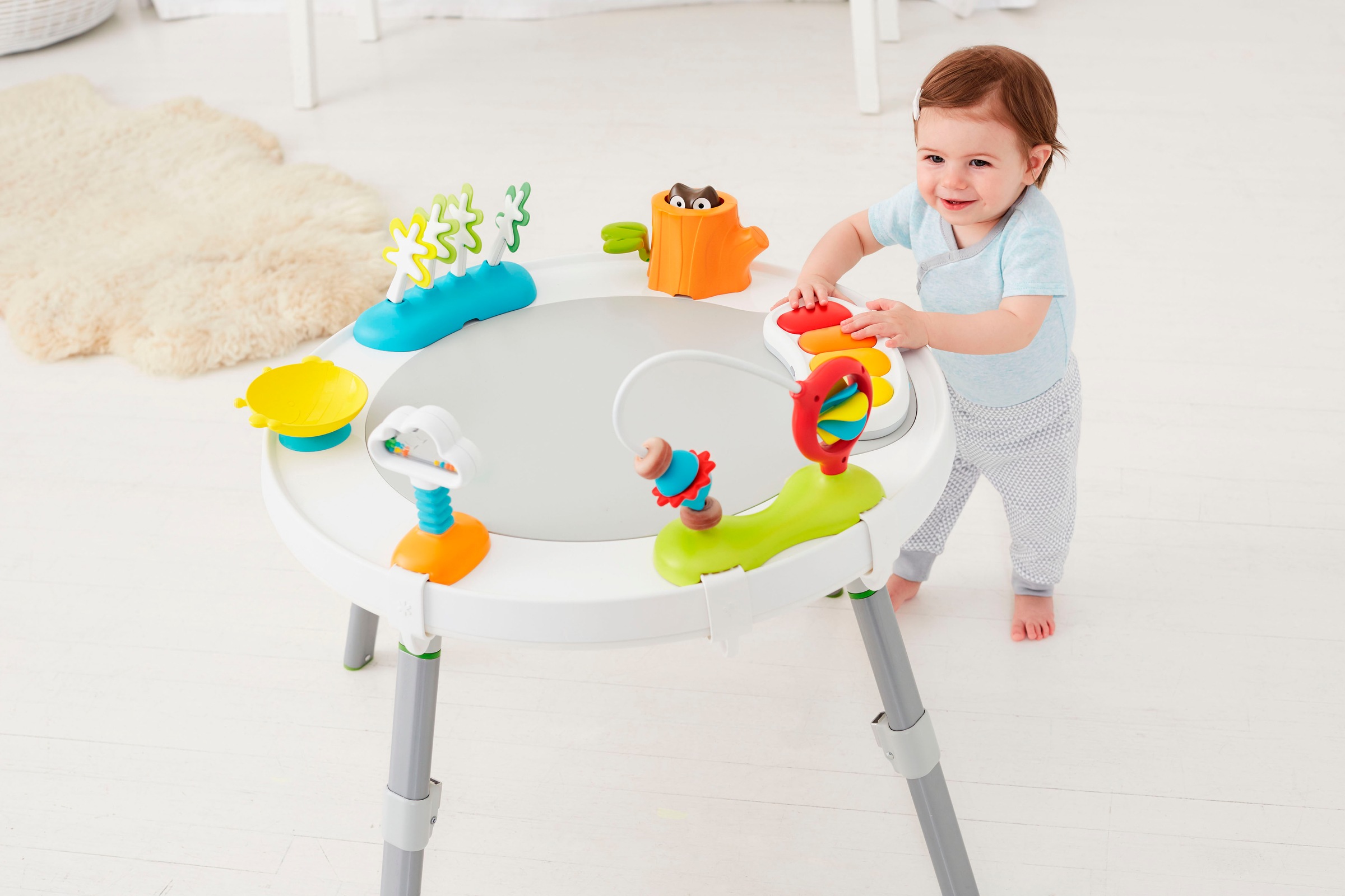 Skip Hop Spieltisch »Explore & More 3-in-1 Spielcenter«, inklusive Stuhl