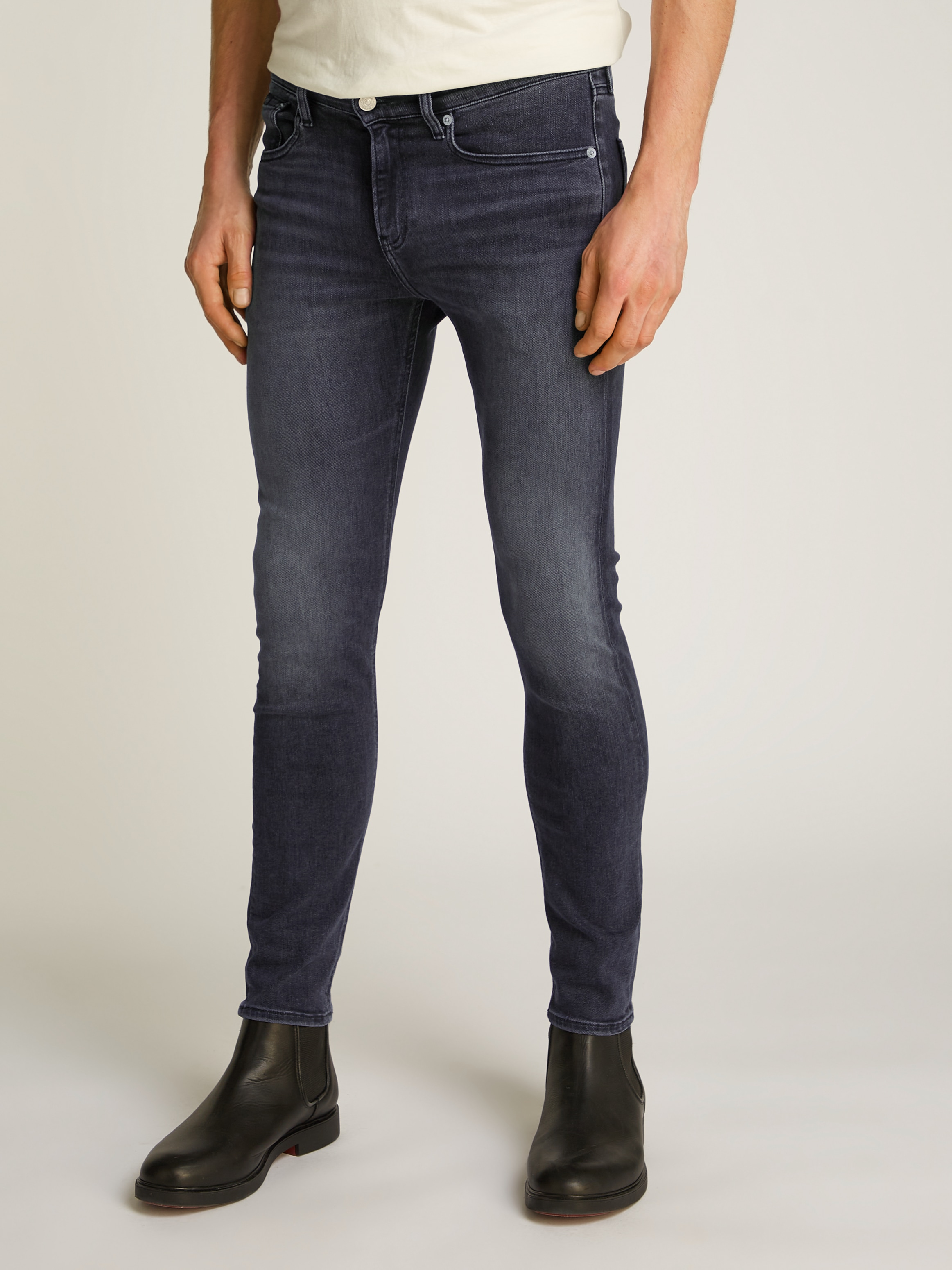 Skinny-fit-Jeans »SKINNY«, Coinpocket, Logostickerei