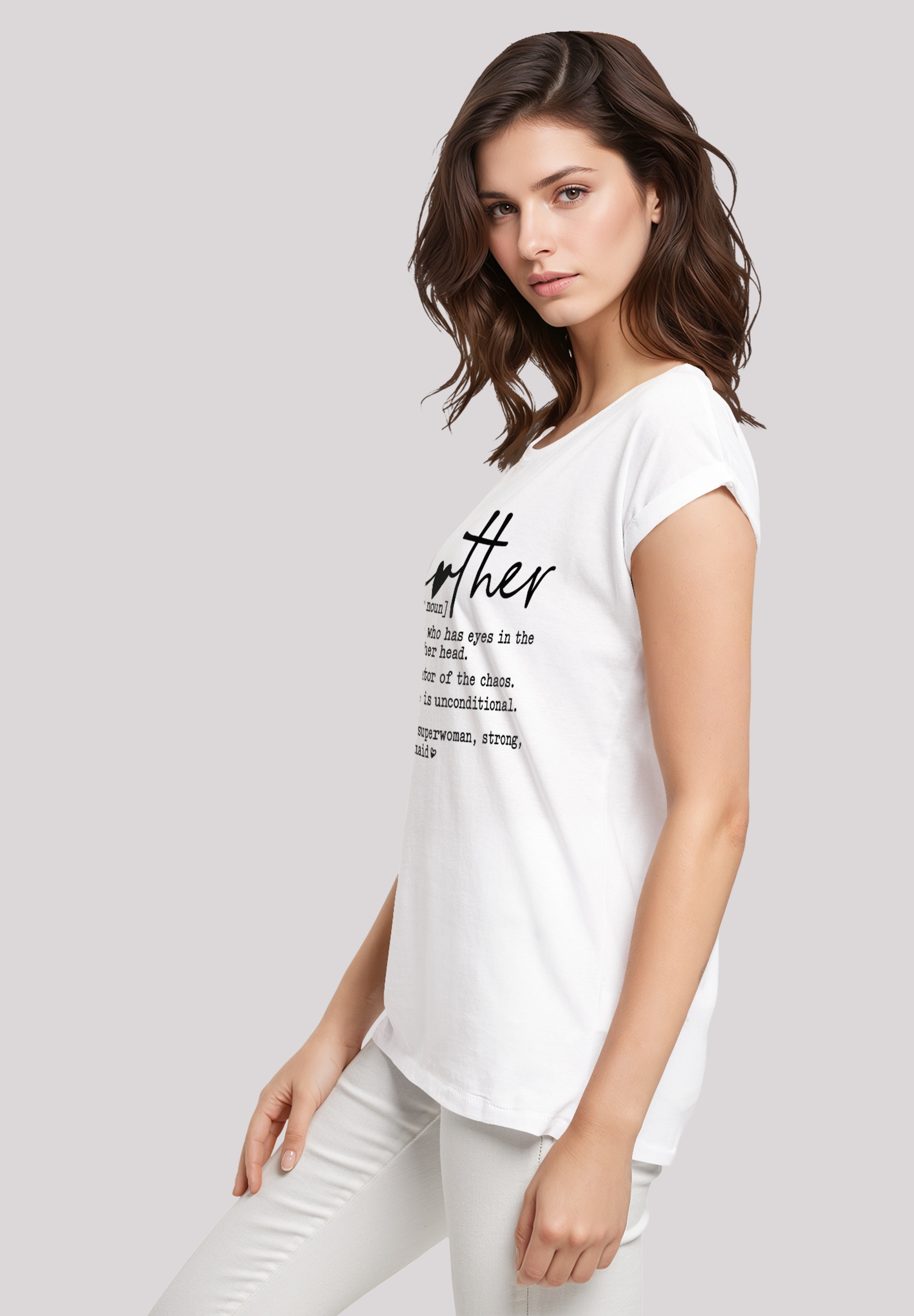 F4NT4STIC T-Shirt »Muttertag Superwoman Mama«, Premium Qualität