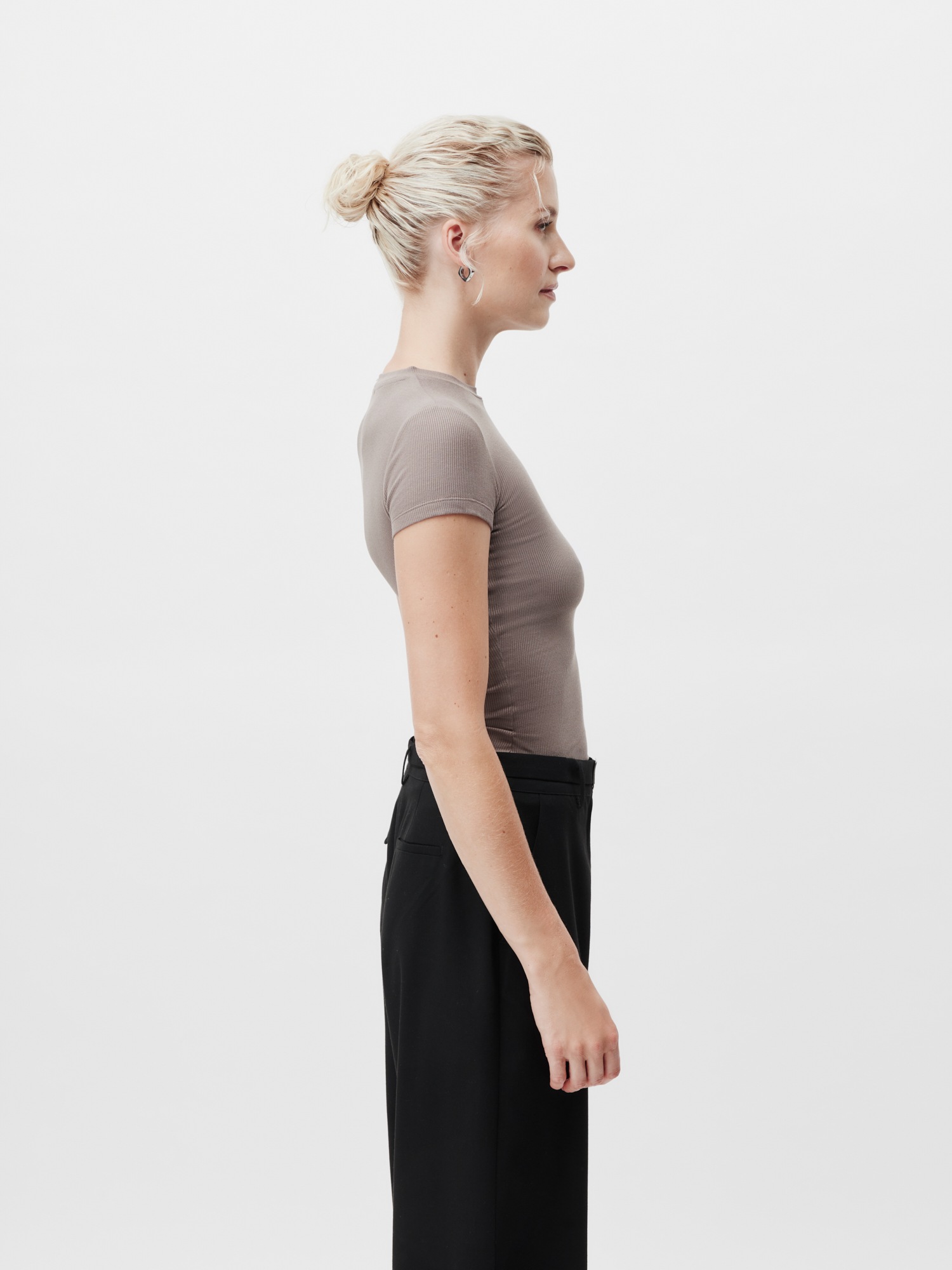 LeGer T-Shirt »LeGer by Lena Gercke«, Figurbetont mit Rundhalsausschnitt
