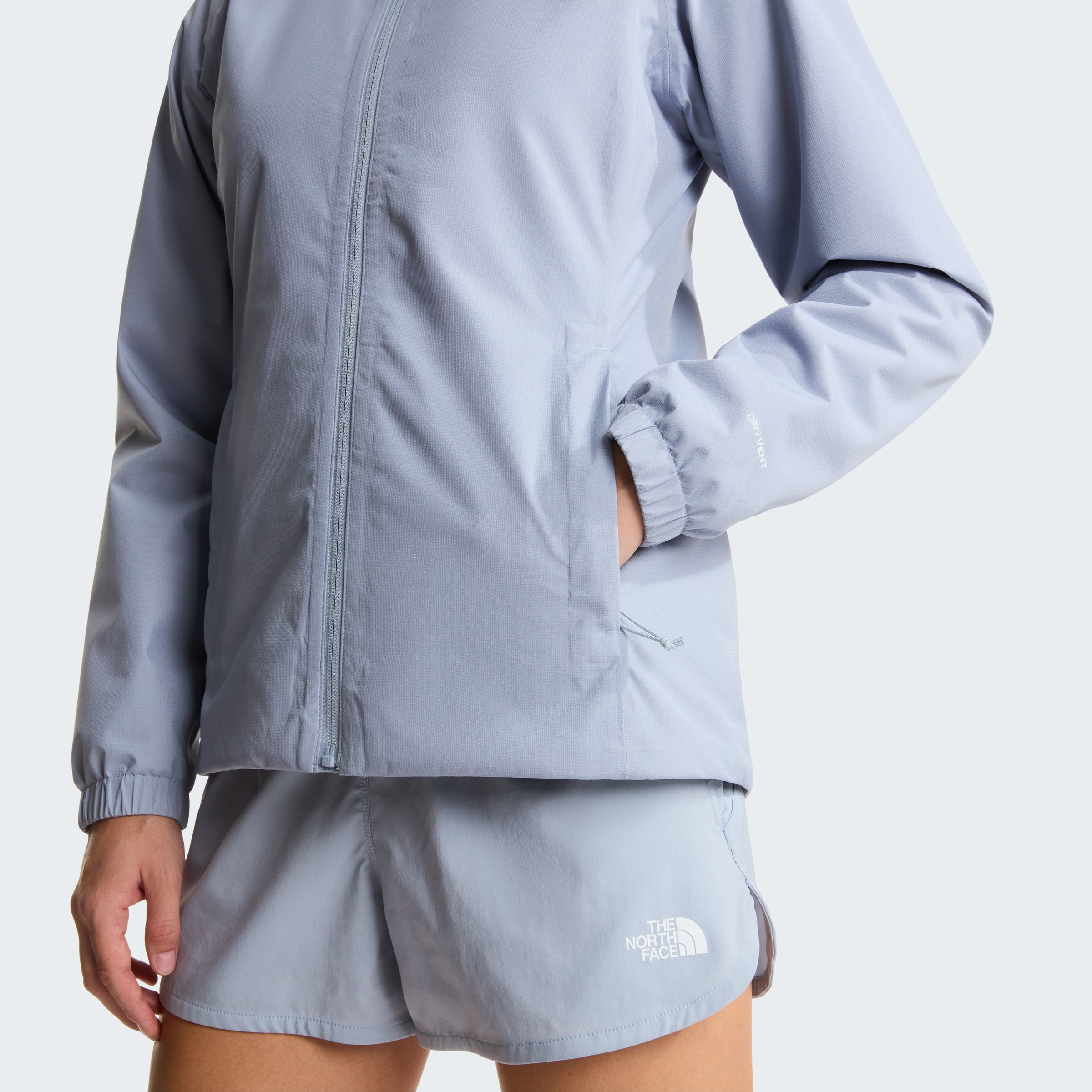 The North Face Funktionsjacke »W QUEST JACKET« mit Kinnschutz, atmungsaktiv, wasserabweisend, windabweisend, leicht