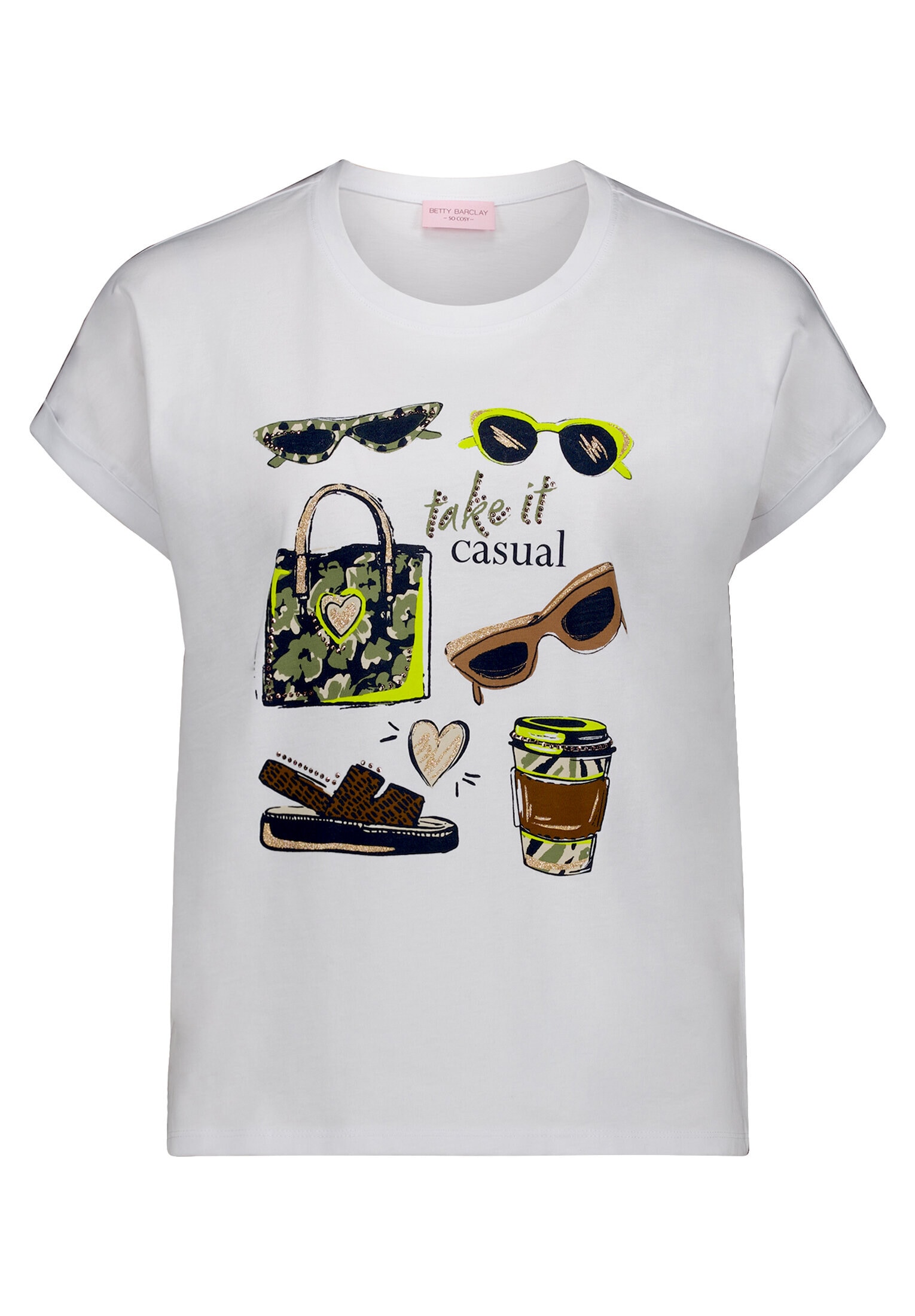 Betty Barclay Kurzarmshirt »Damen mit Aufdruck« 1
