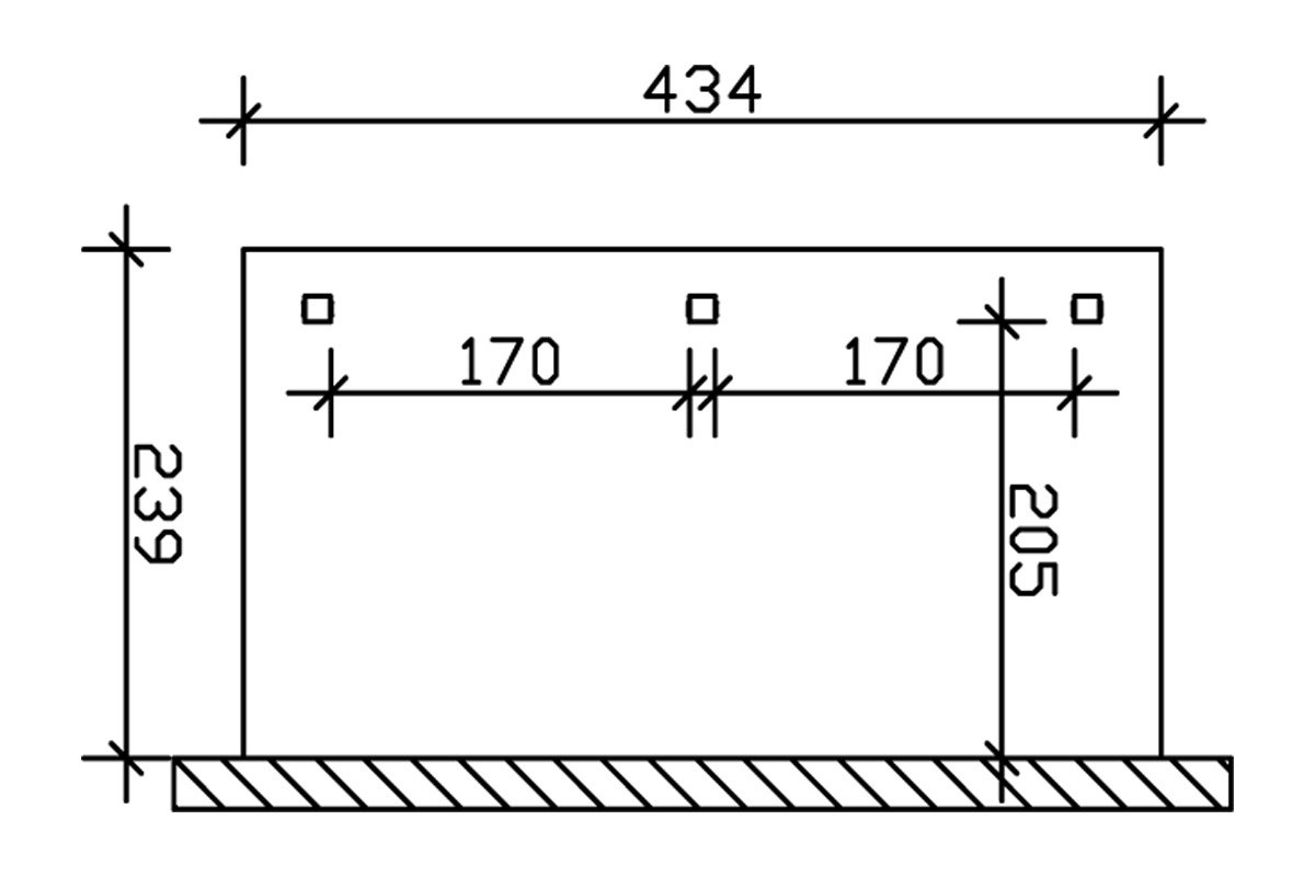 Skanholz Terrassendach »Venezia«