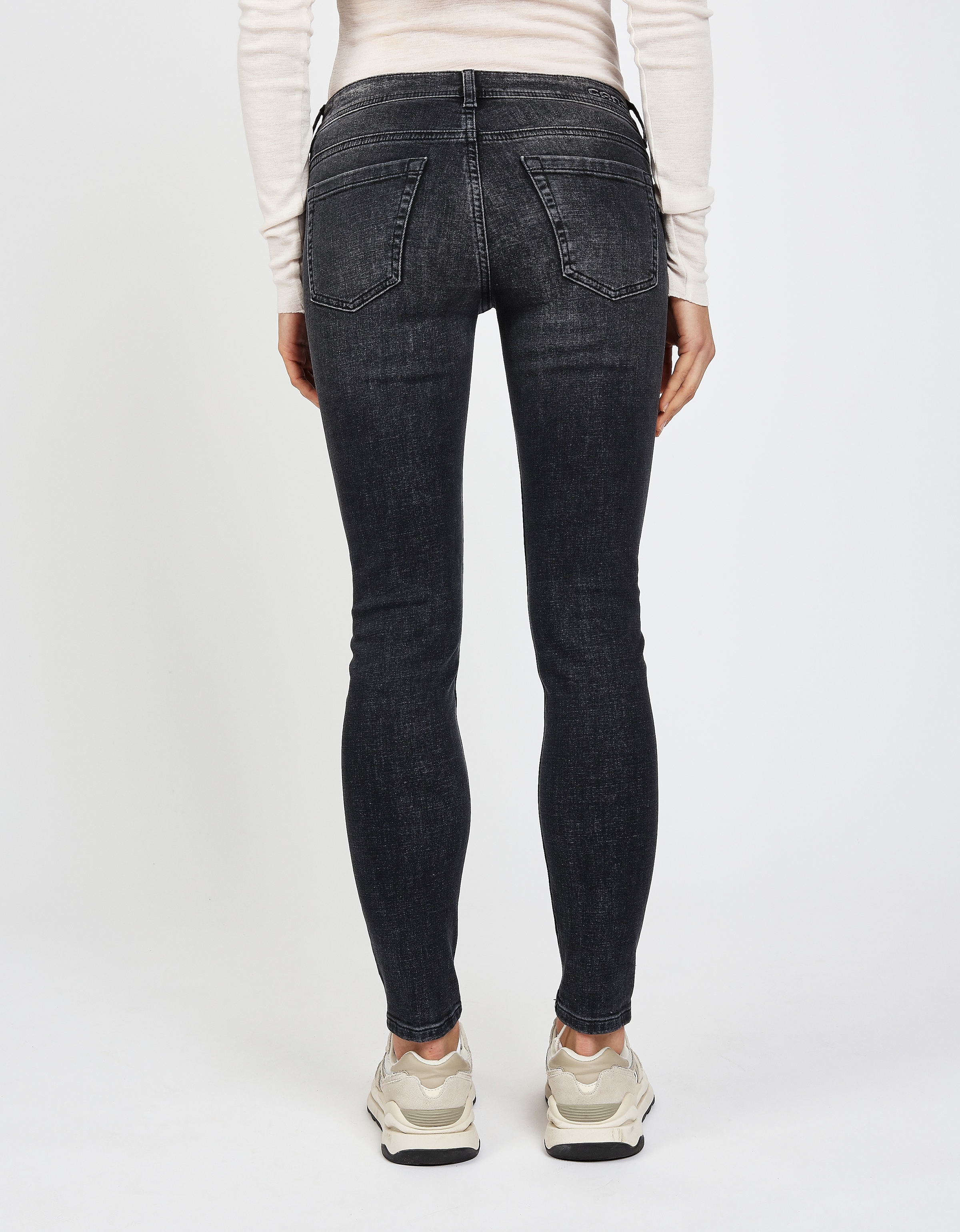 GANG Skinny-fit-Jeans »94FAITH CROPPED«, mit verkürzter Beinlänge