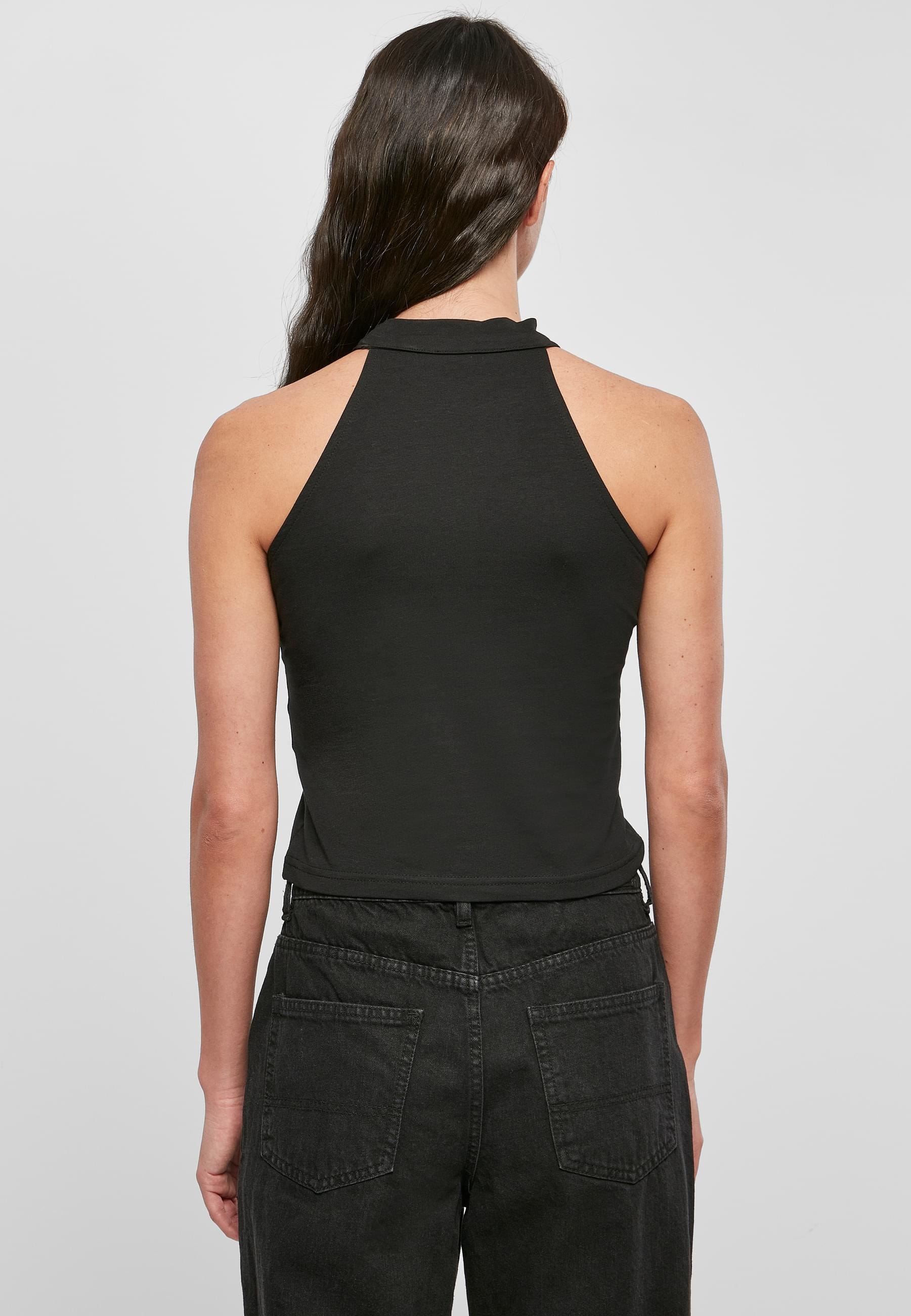 Miss Tee Kurzarmshirt »Miss Tee Damen Butterfly Turtleneck Short Top« 1 Stk. tlg.