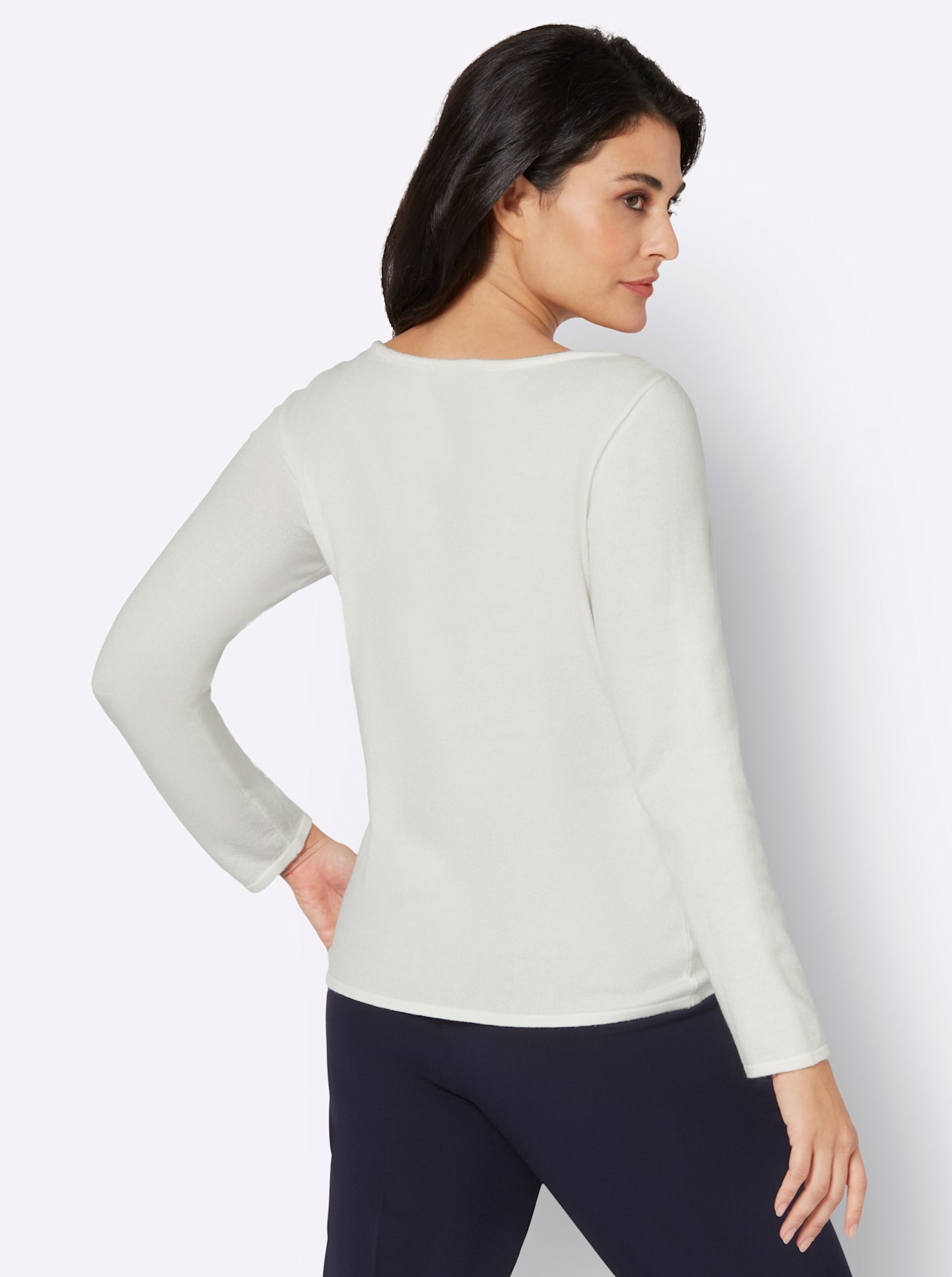 creation L Strickpullover »Modal-Mix-Pullover«
