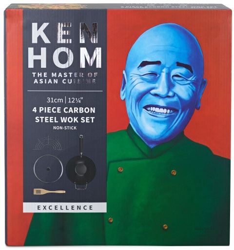 KEN HOM tlg.), Wok Stahl, Induktion (Set, | »KH431041«, bestellen BAUR 3