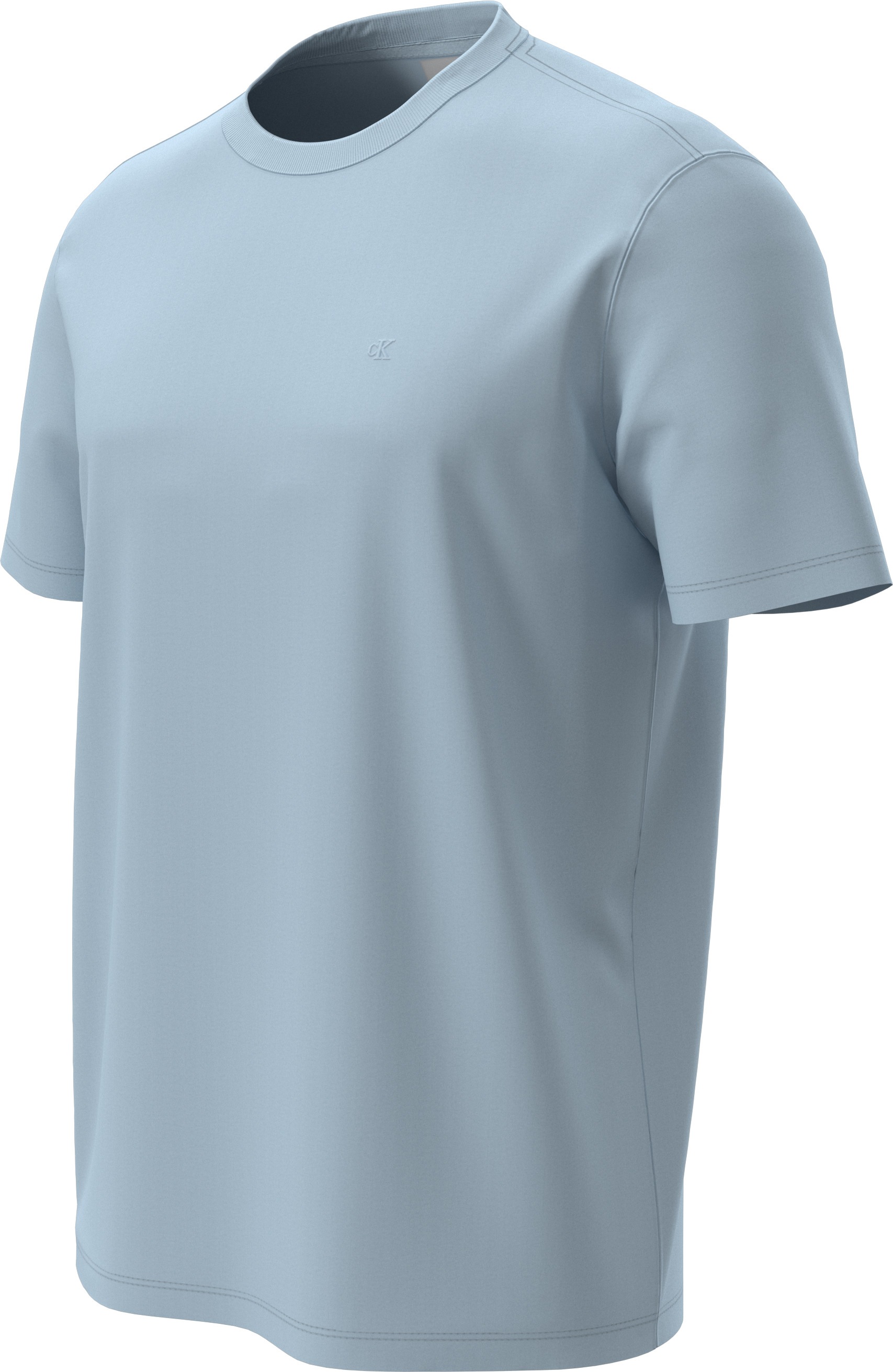 Calvin Klein T-Shirt "SS STRETCH COTTON SLIM TEE", Mit Rundhalsausschnitt günstig online kaufen