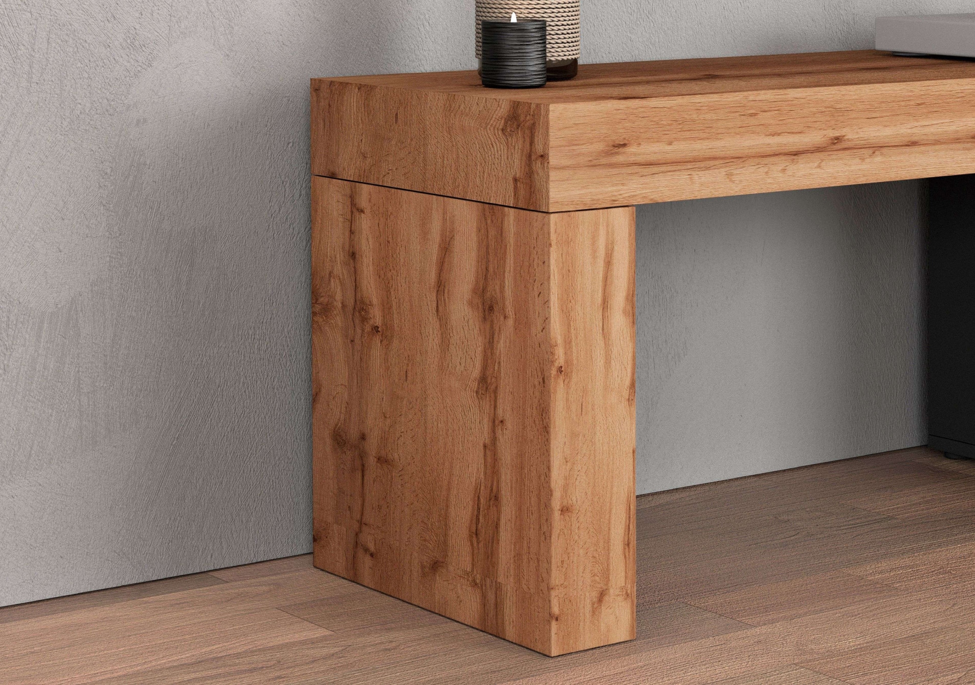 INOSIGN TV-Brücke »CHRONOS Breite 180 cm, mit eine 10 cm dicken stabilen folding Platte«, (1 St.), TV-Board, Medienbrücke, TV-Aufsatz 'Made in Italy'