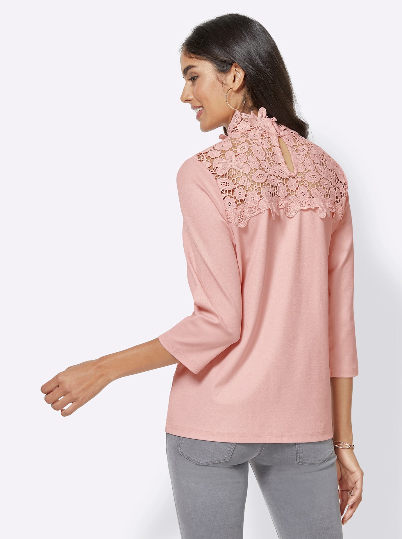 Thumbnail - Alessa W. Spitzenshirt "Shirt", (1 tlg.)
