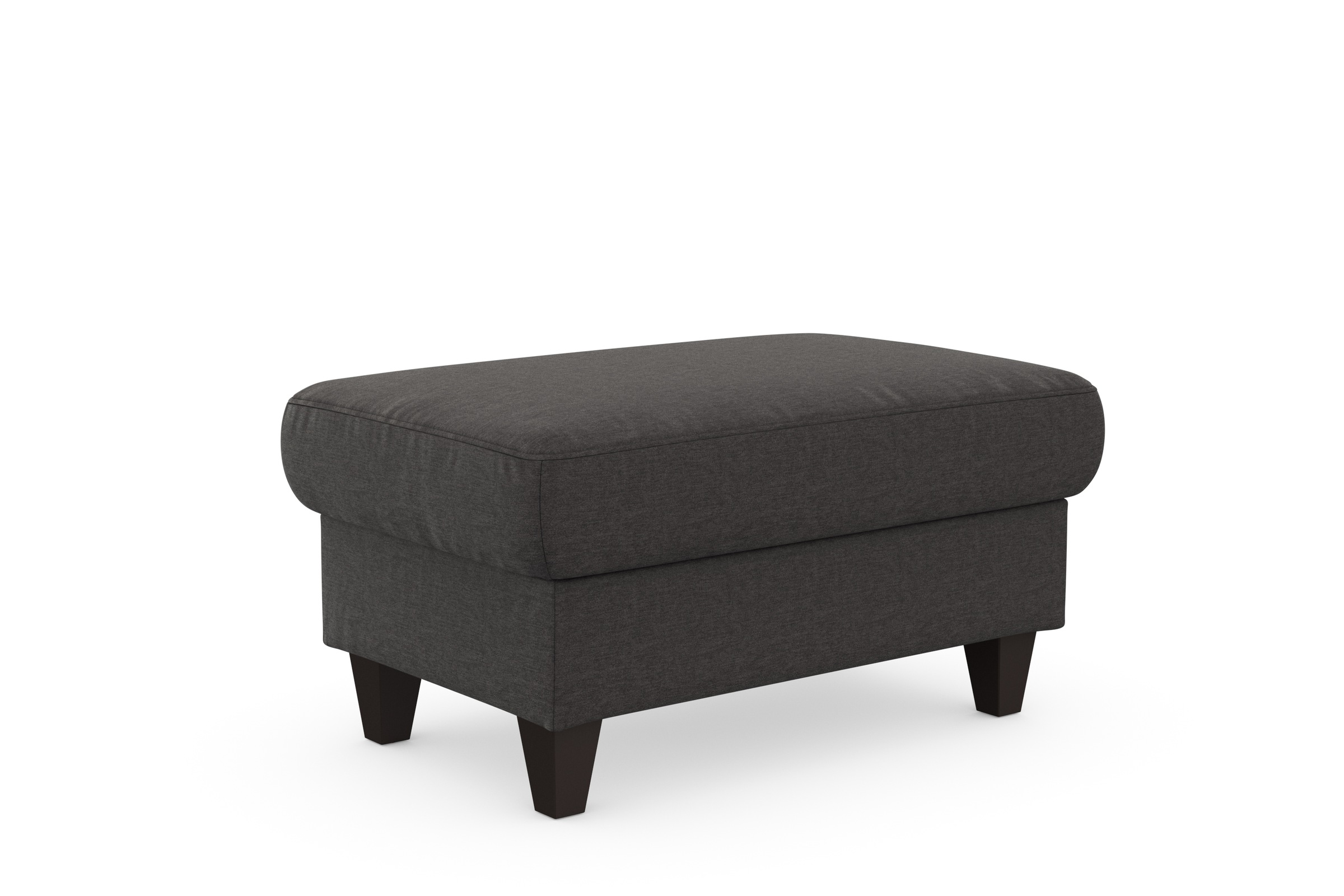 sit&more Stauraumhocker »Farö«, mit Stauraum und Federkern und wengefarbenen Füßen
