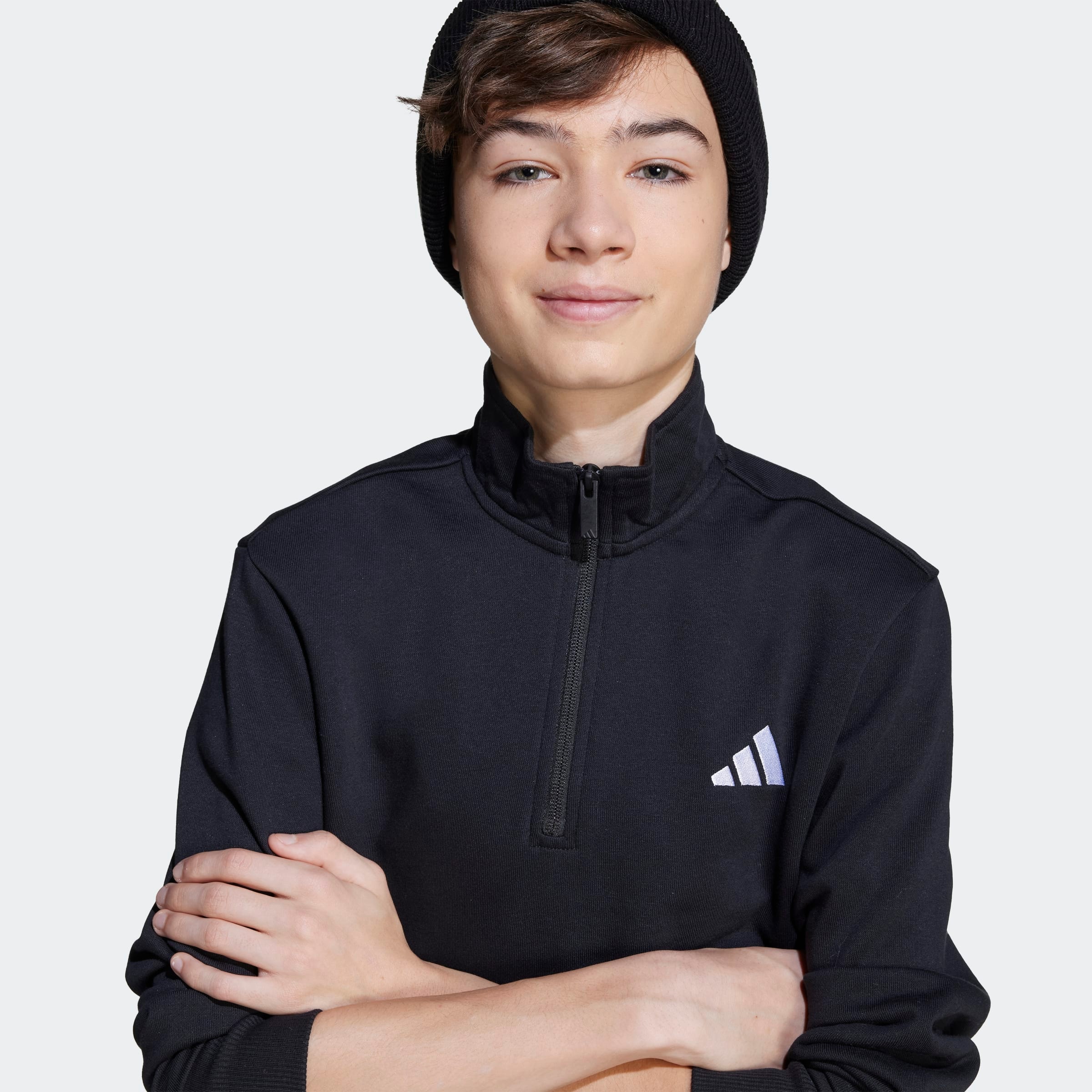 adidas Sportswear Trainingsshirt »ESSENTIALS HALF-ZIP KINDER«