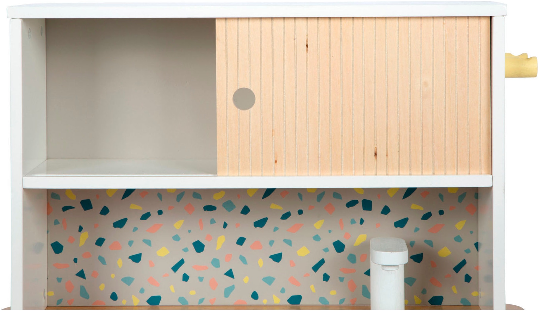 Small Foot Spielküche »Kinderküche Terrazzo kompakt«