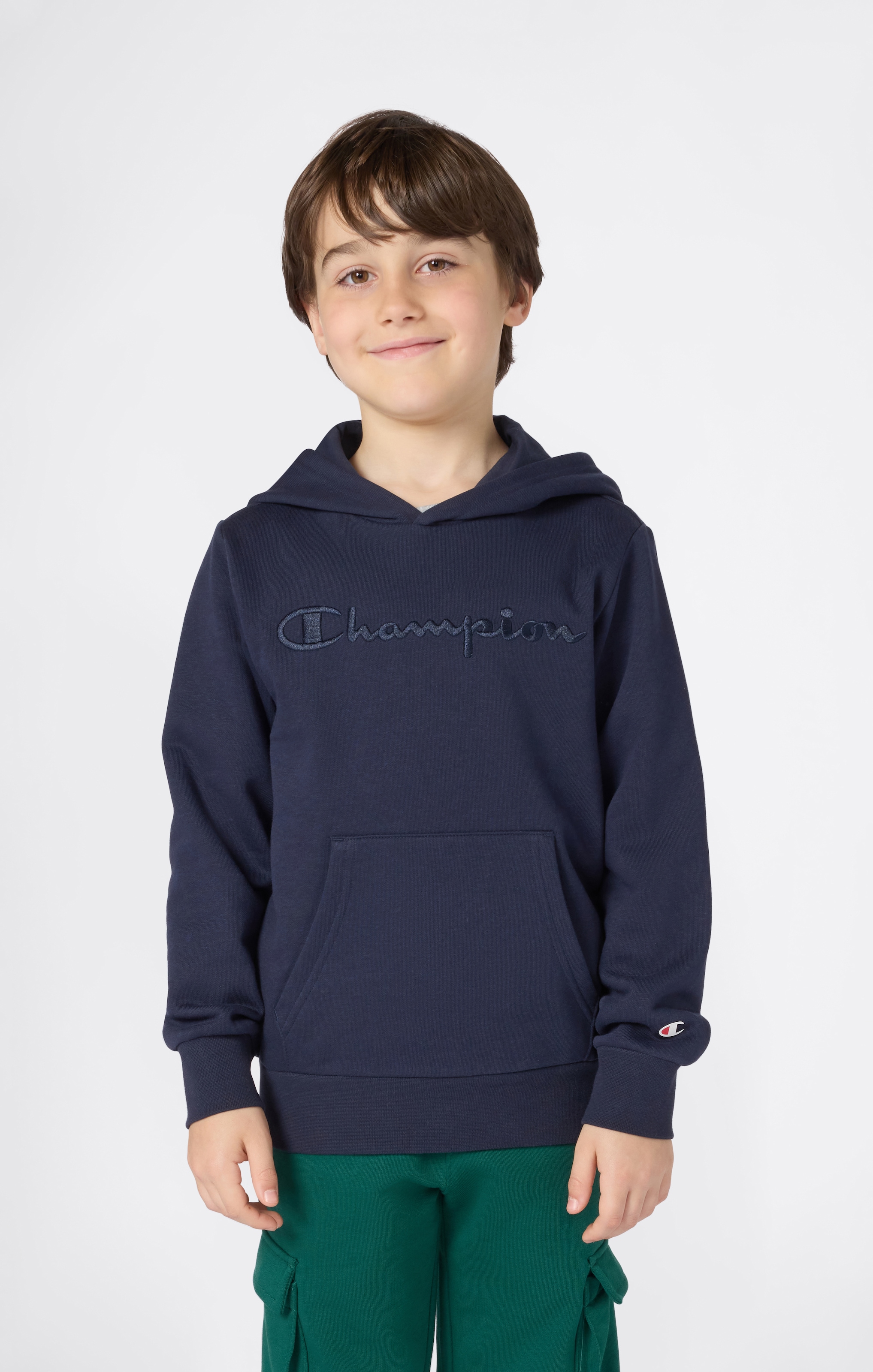 Champion Kapuzensweatshirt "ICONS TONAL Hoodie Large Logo", aus Baumwolle und Polyester, in den Größen S bis XXL