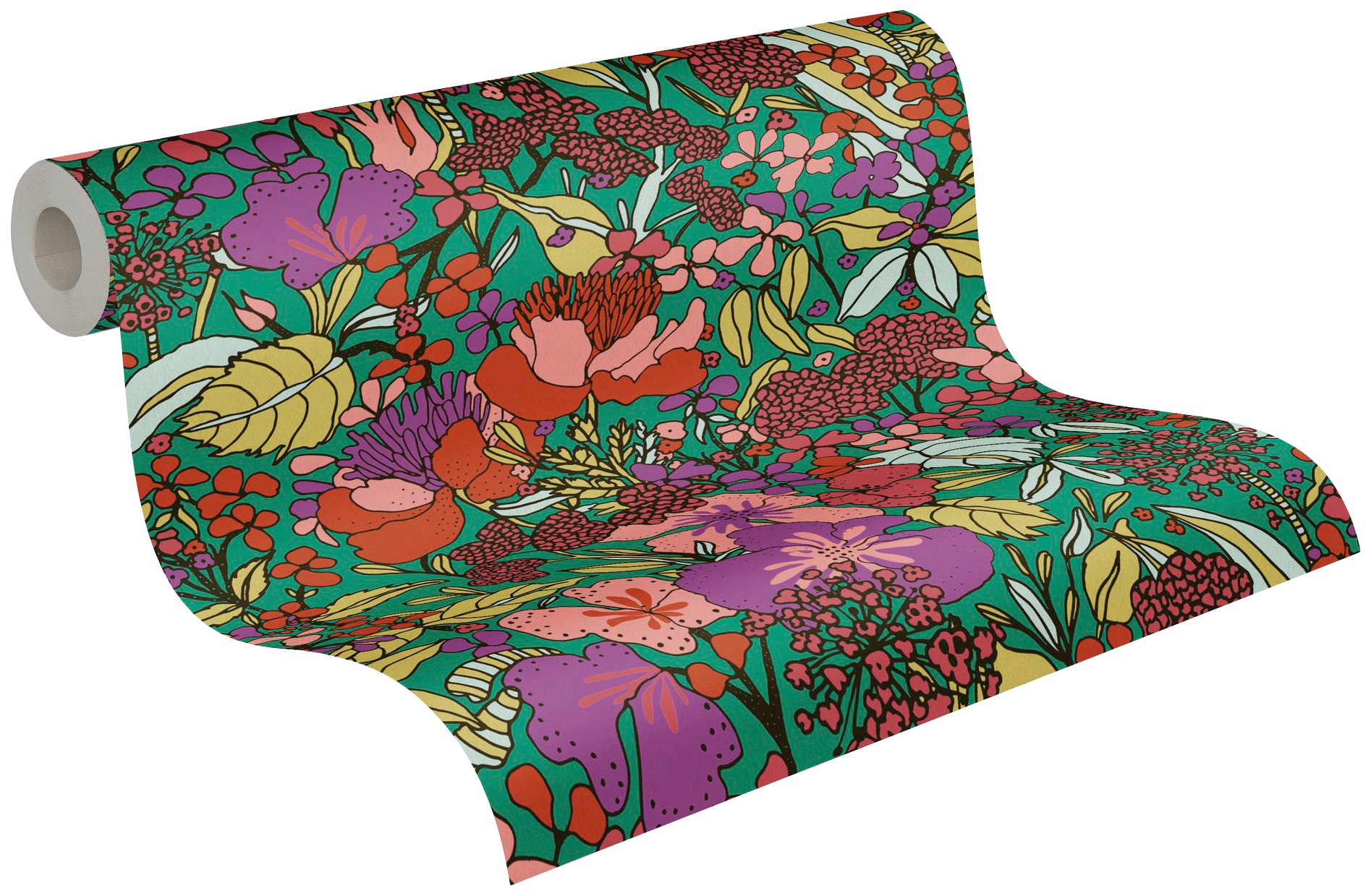 Thumbnail - Architects Paper Vliestapete "Floral Impression" Wald  botanisch  floral glatt Blumentapete Tapete Dschungel Tapeten Woh...