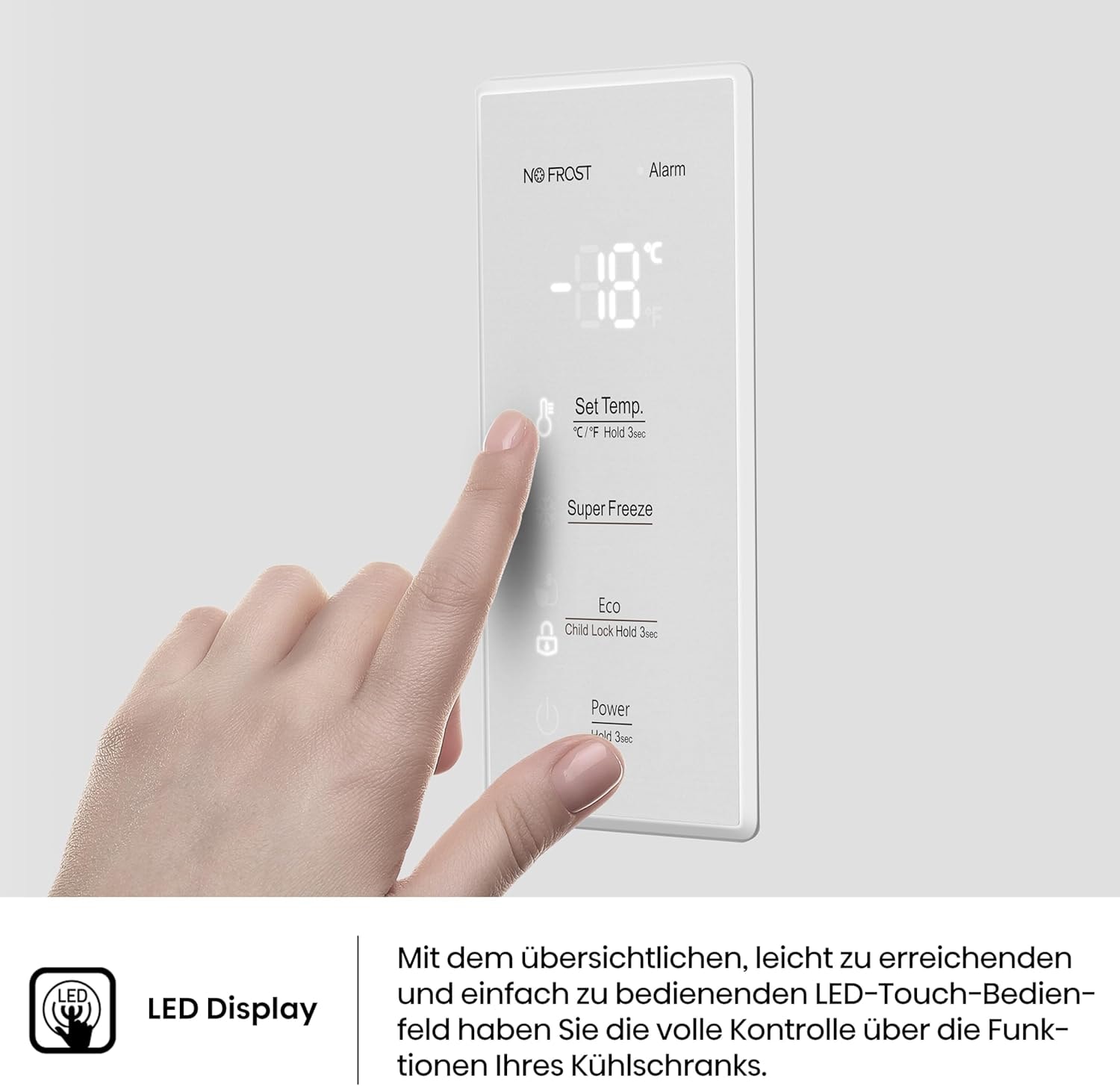 Hisense Gefrierschrank »FV298N4AWE«, 172 cm hoch, 59,5 cm breit, NoFrost - nie wieder abtauen!