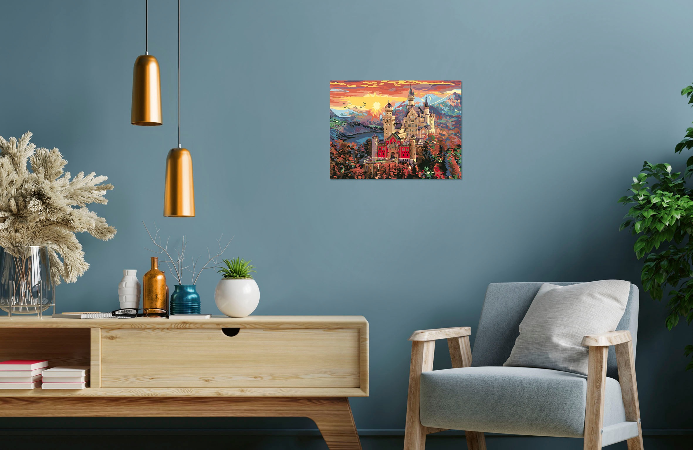 Ravensburger Malen nach Zahlen »CreArt, Fairytale Castle«, Made in Europe