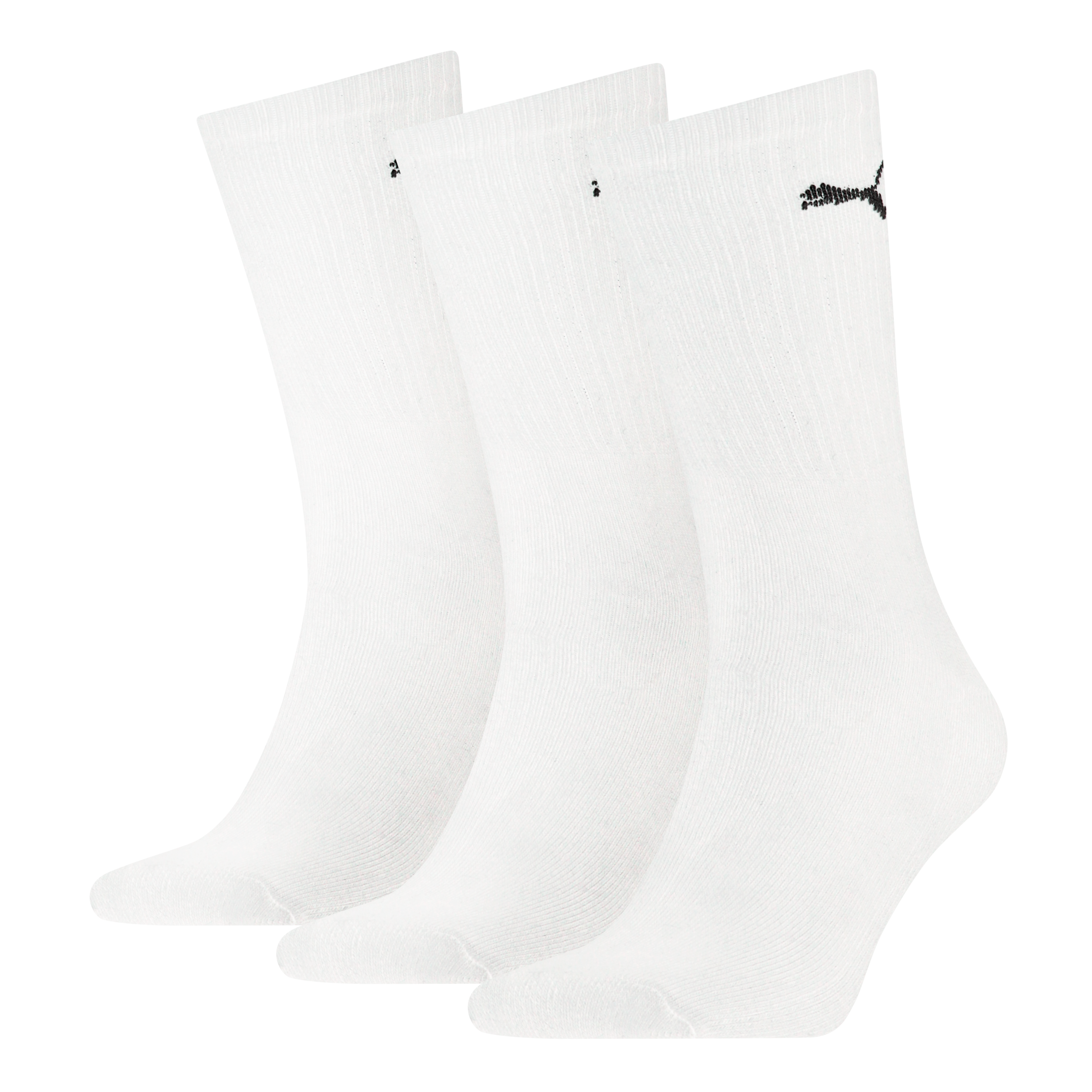 PUMA Sportsocken "UNISEX LIGHT CREW SOCK" 3 Stk. tlg. Mit flacher Zehennaht günstig online kaufen
