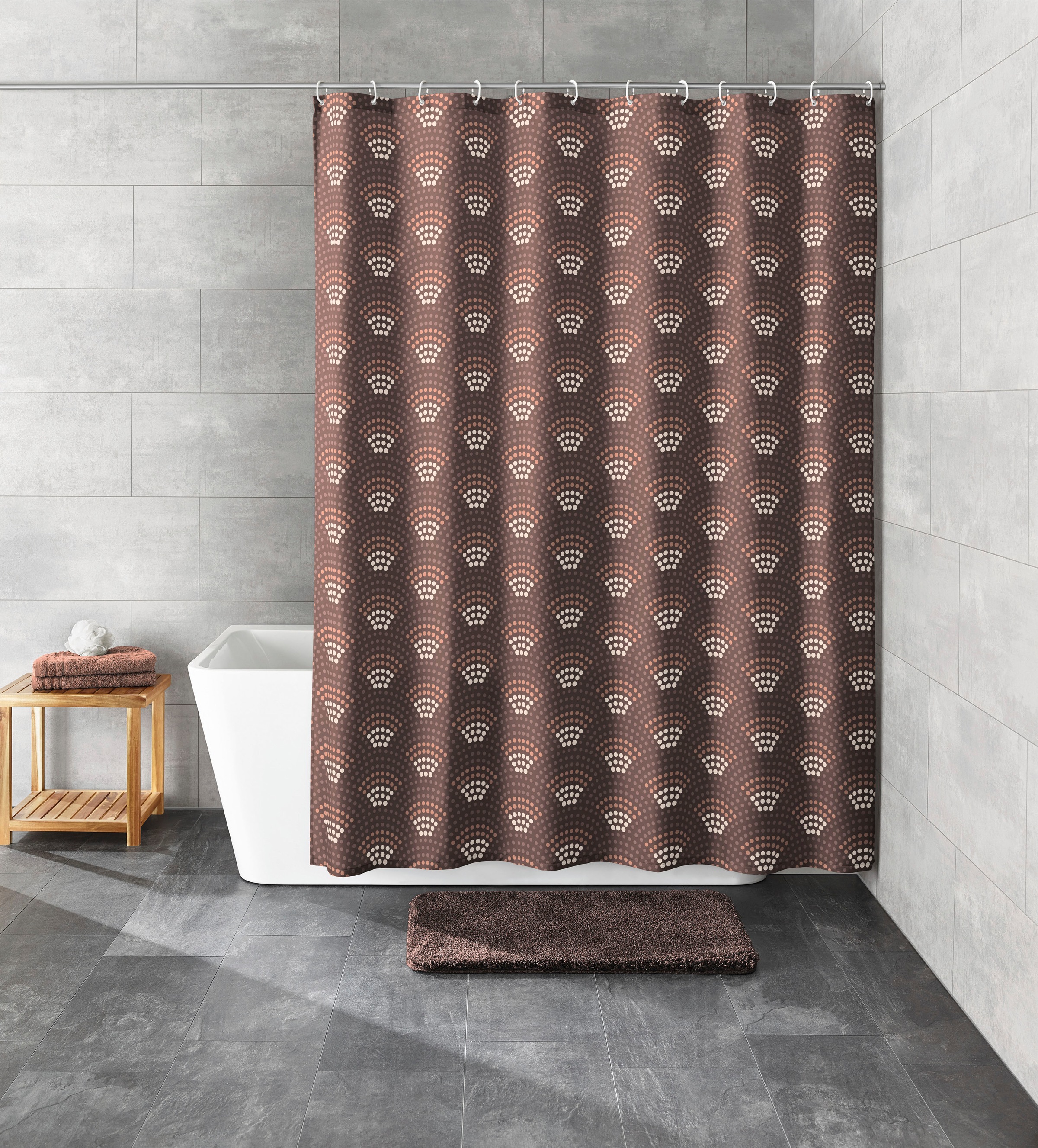 Kleine Wolke Duschvorhang "Bow" Breite 180 cm günstig online kaufen
