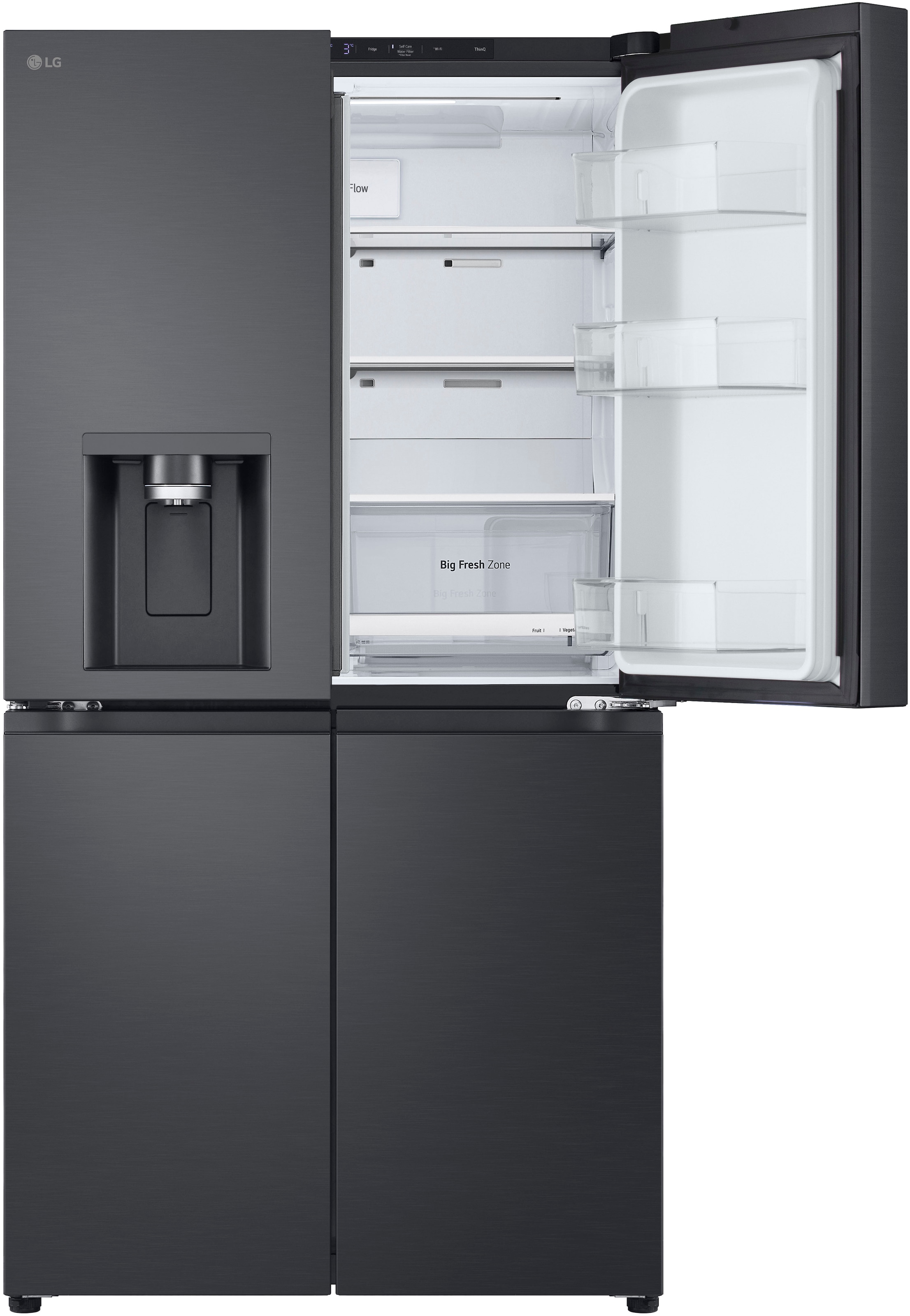 LG Multi Door Full Size Serie 9 »GMF960EV2E« 179,2 cm hoch 91,4 cm breit No Frost, Wasserspender mit Smart Fill, großer Nutzinhalt von 646 L