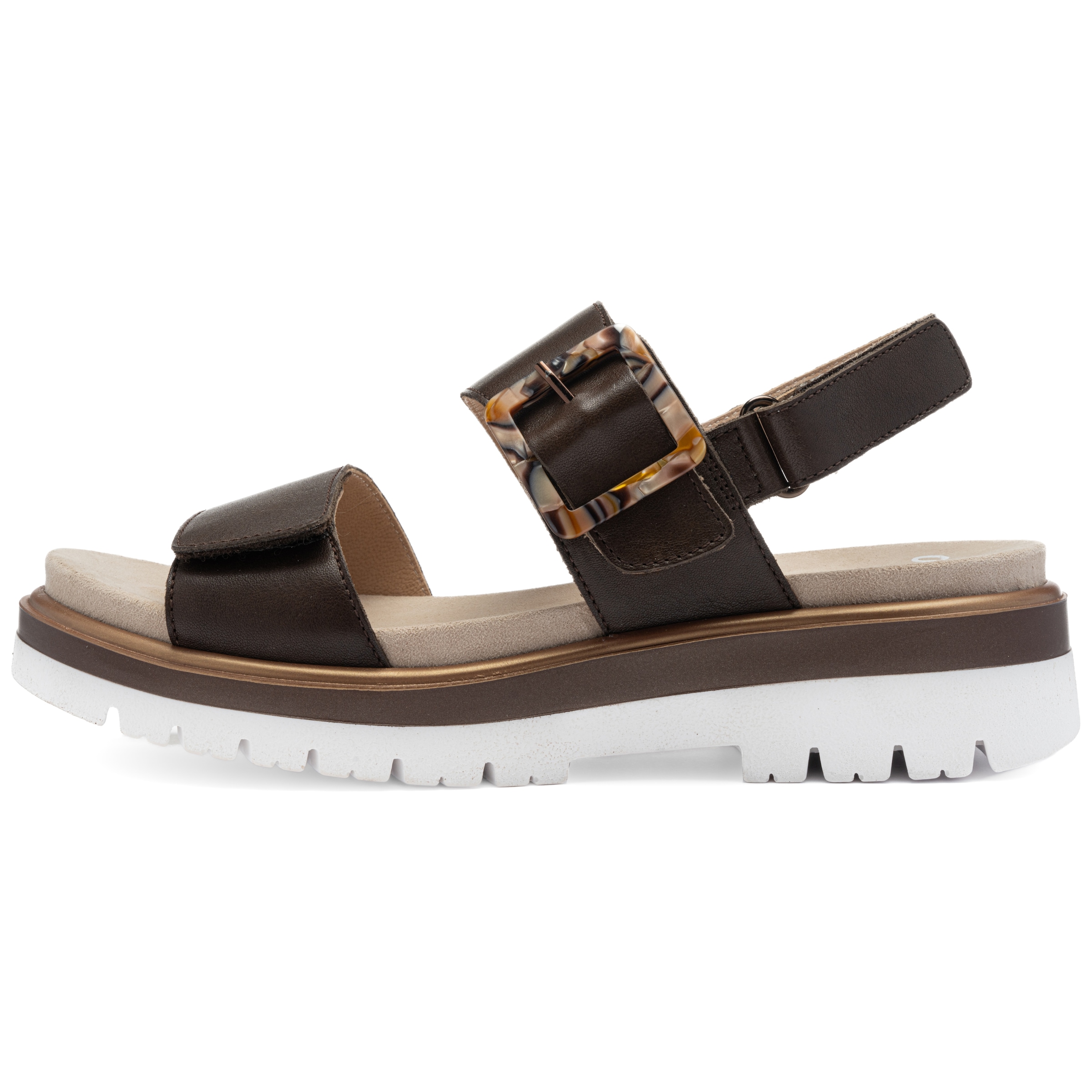 Ara Keilsandalette »MALAGA«  Keilabsatz, Plateau, Riemchensandalette in bequemer Weite G (= weit)