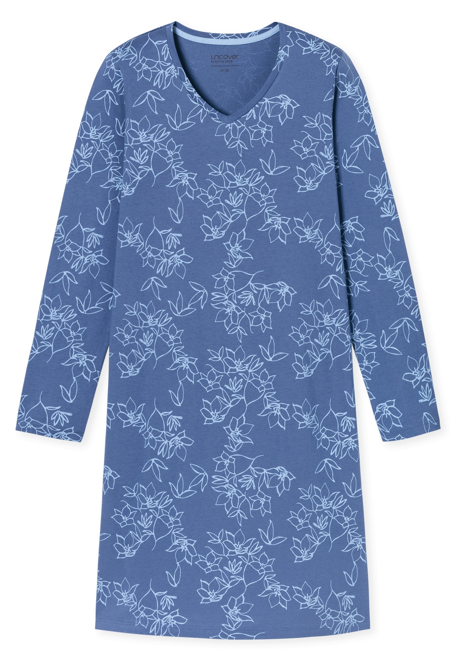 uncover by SCHIESSER Nachthemd "Uncover Nightwear" 0, Baumwolle, Single Jer günstig online kaufen