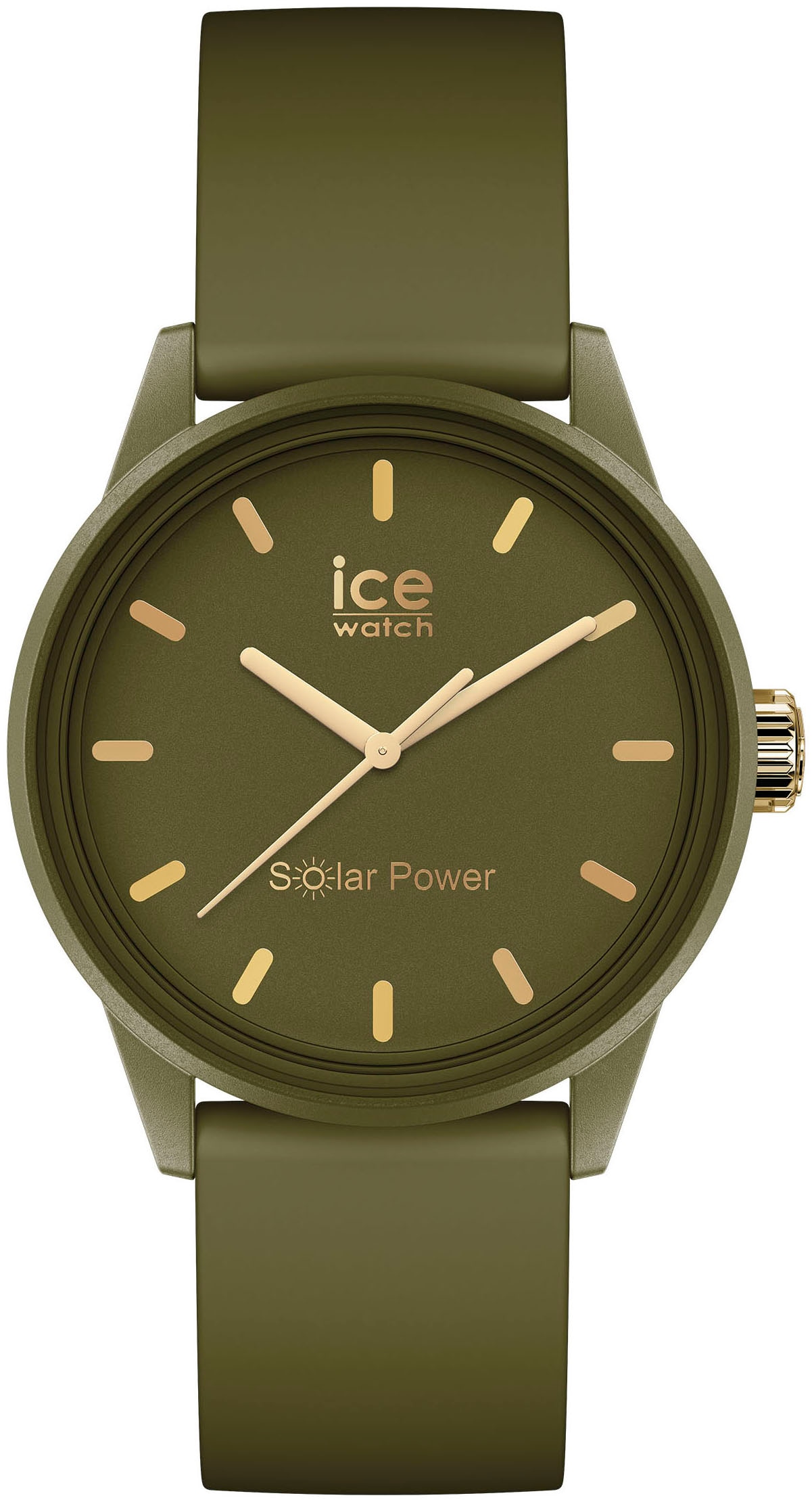 Solaruhr »ICE solar power - Small - 3H«, Armbanduhr, Herrenuhr, Damenuhr, unisex,...