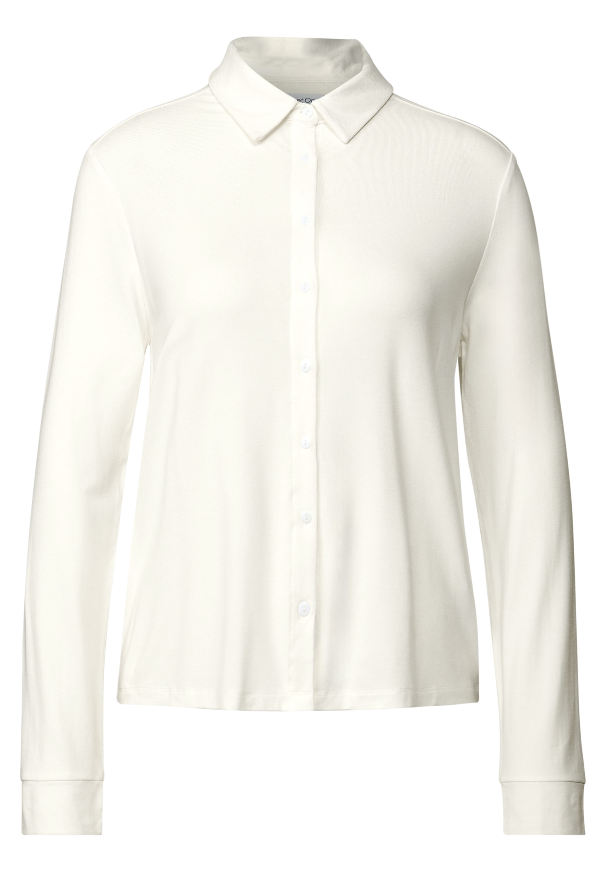 STREET ONE Langarmshirt, aus strecthigem Viskosematerial