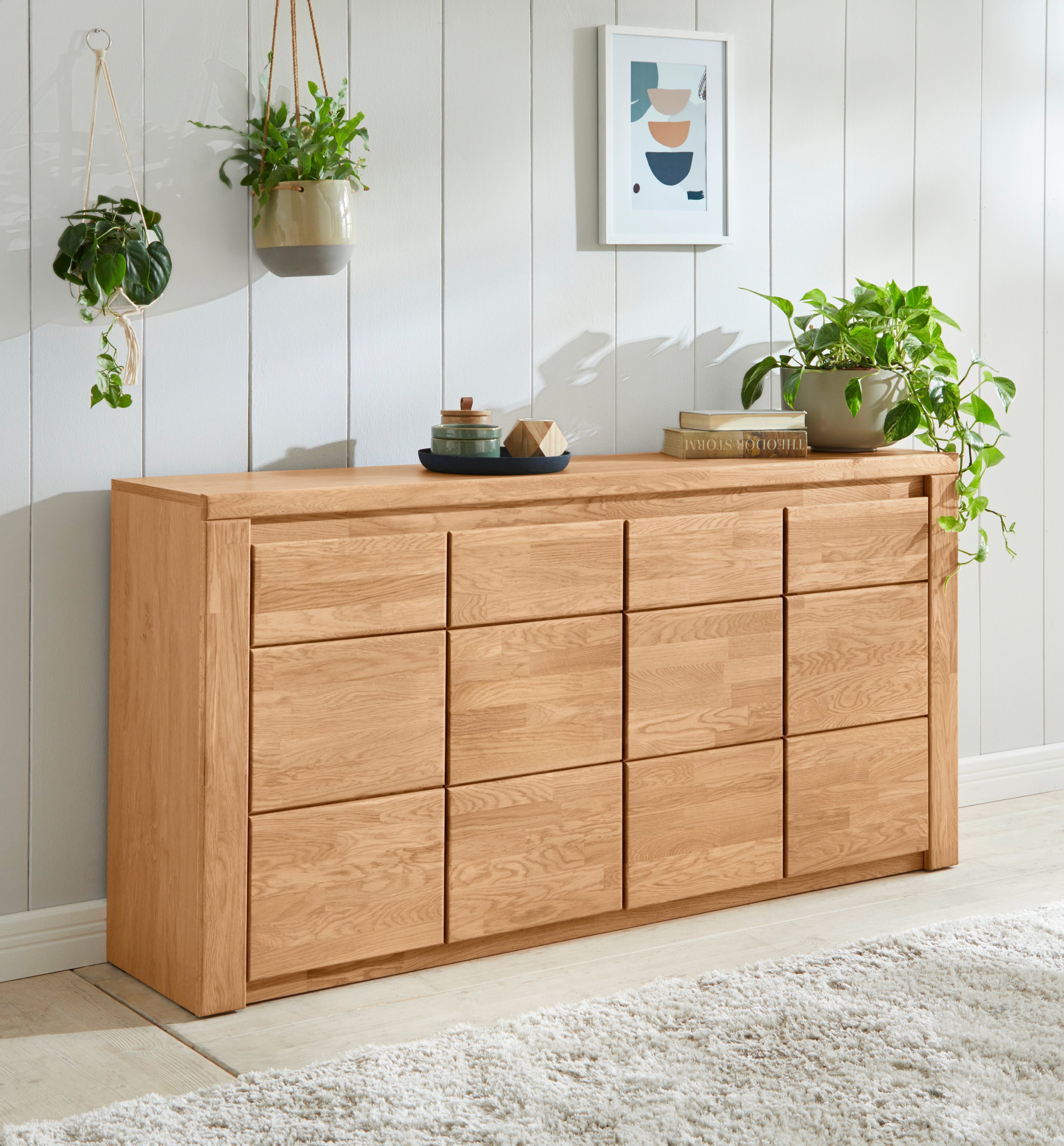OTTO home Sideboard "Burani" grifflose Optik