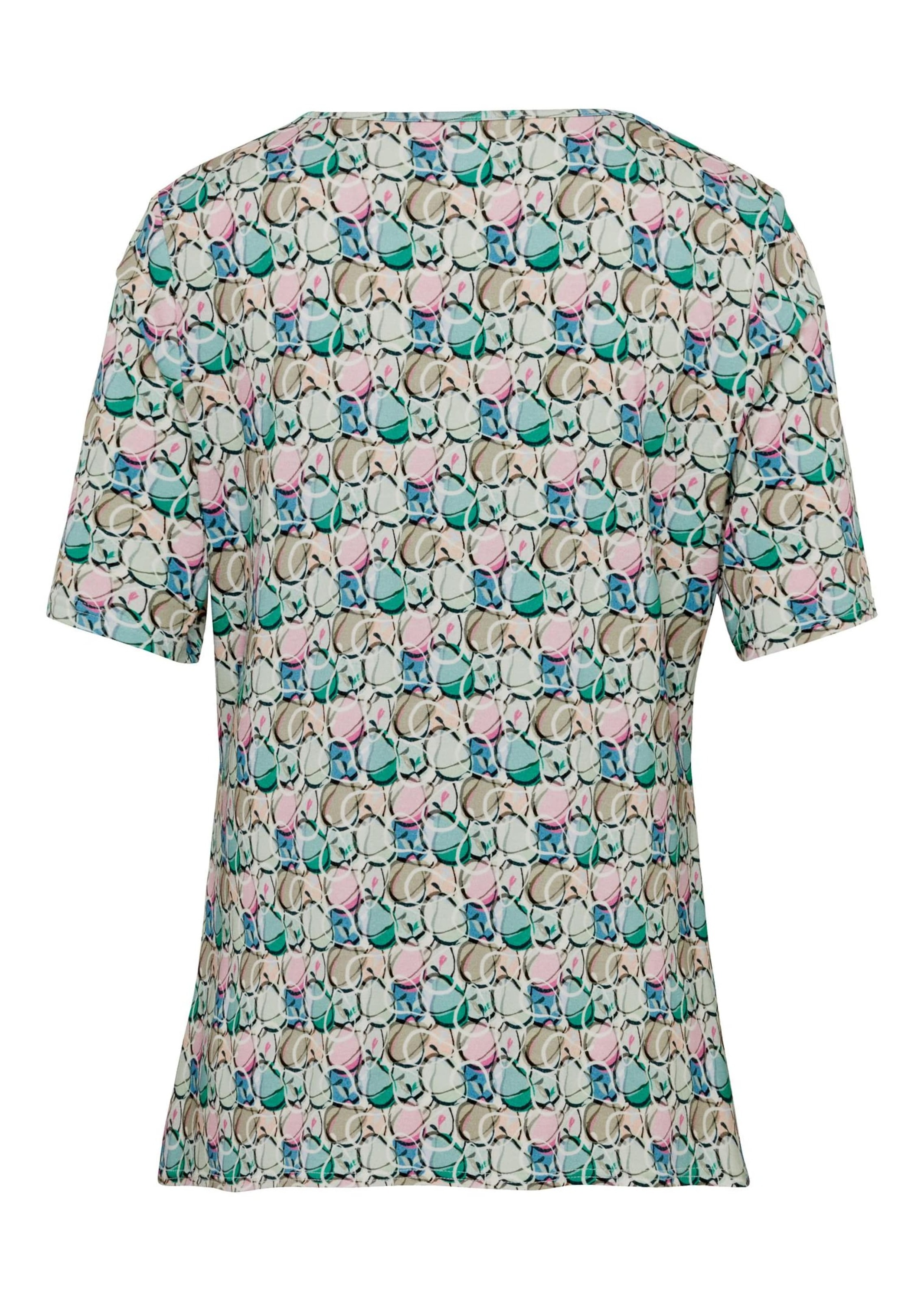 GOLDNER Print-Shirt »Multicolor-Shirt mit Halbarm, Rundhalsausschnitt«