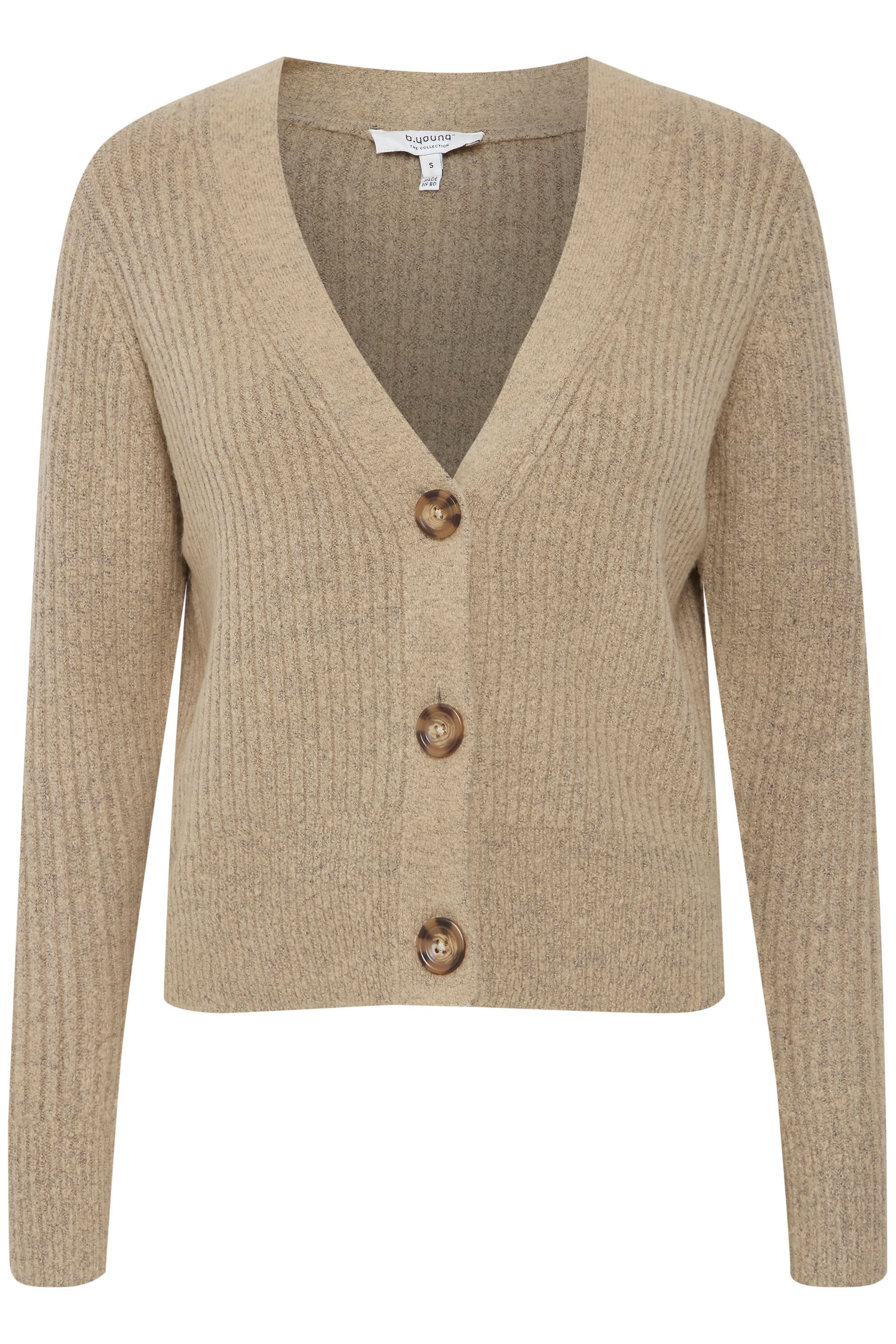 b.young Cardigan BYNORA SHORT CARDIGAN - 20808923 Strickjacke mit Knöpfen günstig online kaufen