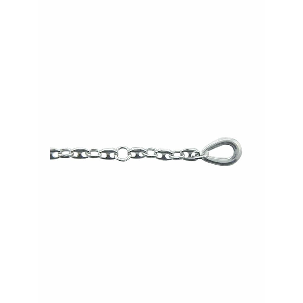 Adelia´s Fußkette »925 Silber Schiffsanker Fußkettchen 25 cm Ø 3,2 mm«, Silberschmuck für Damen