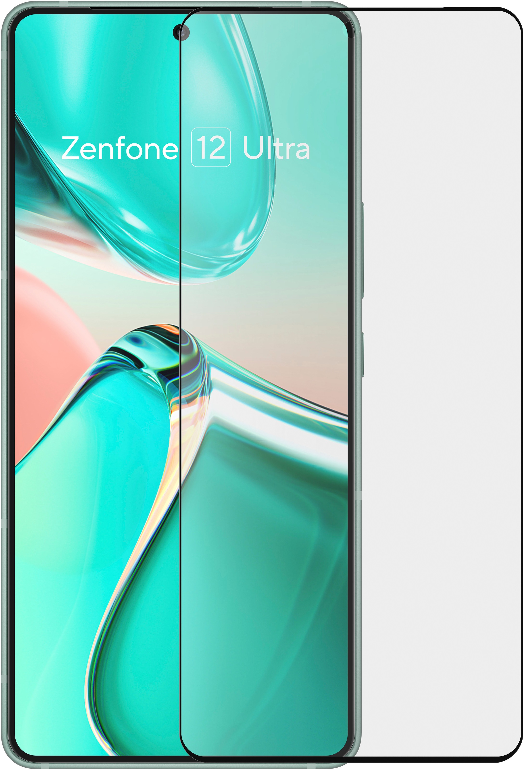 Asus Displayschutzfolie »ASUS Zenfone 12 Ultra Antibacterial Glass Screen Protector«, für Smartphone