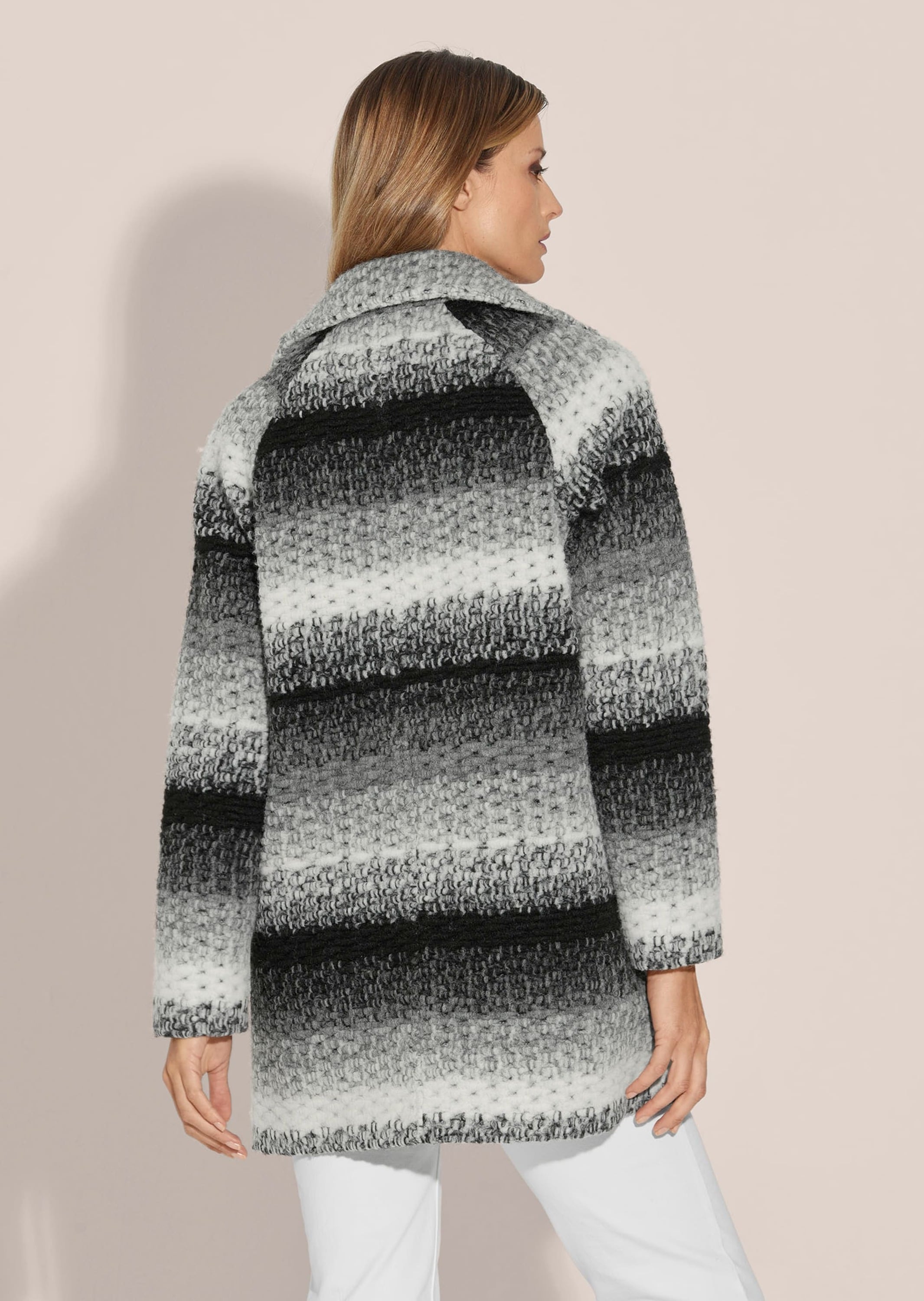 MADELEINE Outdoorjacke »Jacke Longjacke in Struktur-Qualität«