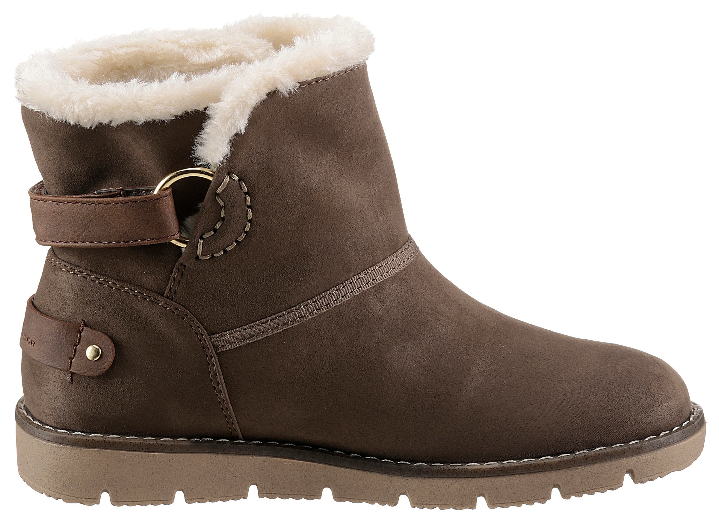 TOM TAILOR Winterboots, mit Klettverschluss