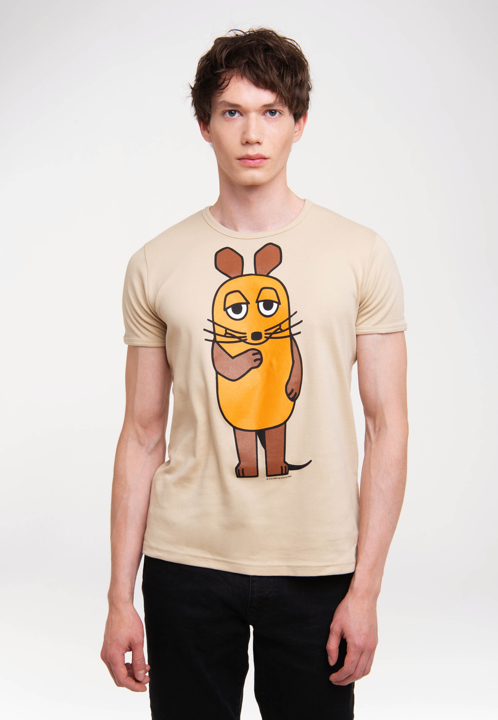 LOGOSHIRT T-Shirt "Die Sendung mit der Maus", mit lizenziertem Originaldesi günstig online kaufen