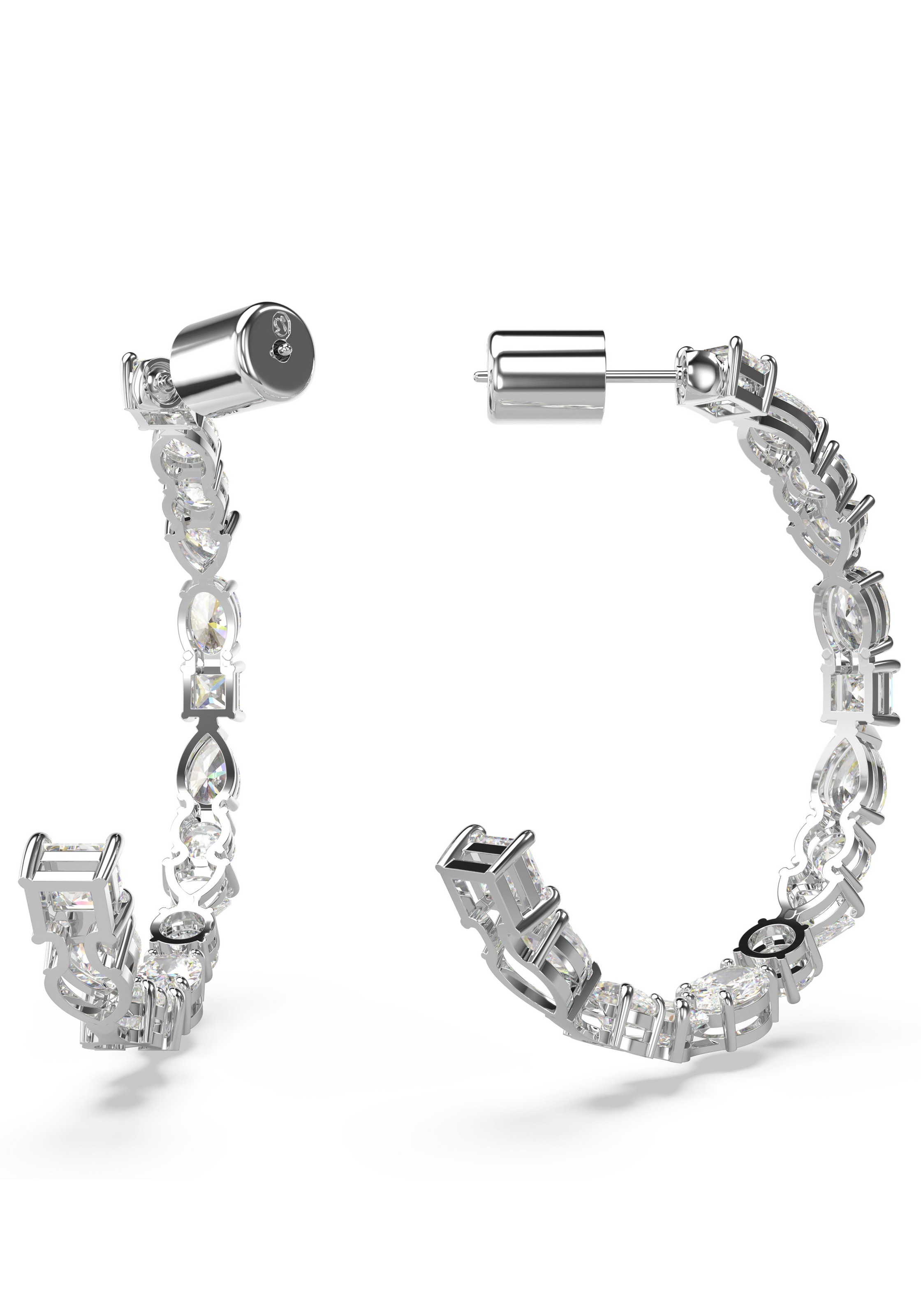 Swarovski Paar Creolen »MESMERA«, mit Swarovsi® Zirkonia (synth.)