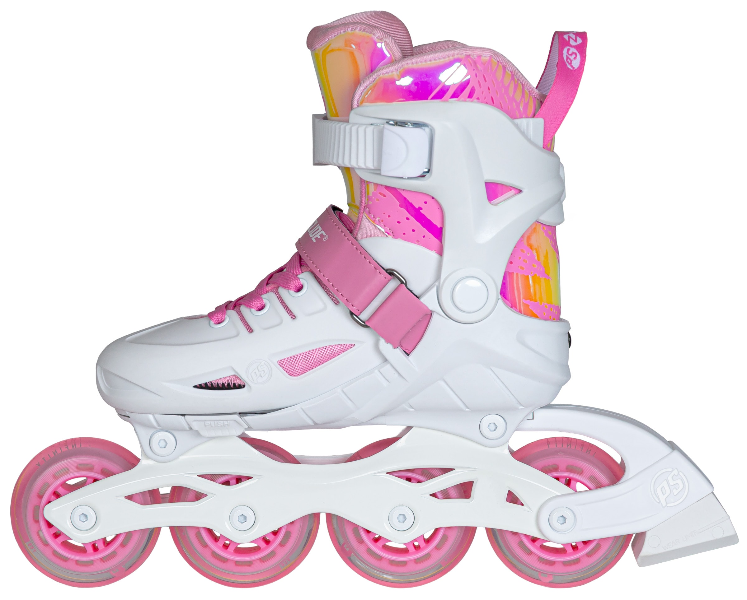 Powerslide Inlineskates »Universe Red 4W Kids adj.«